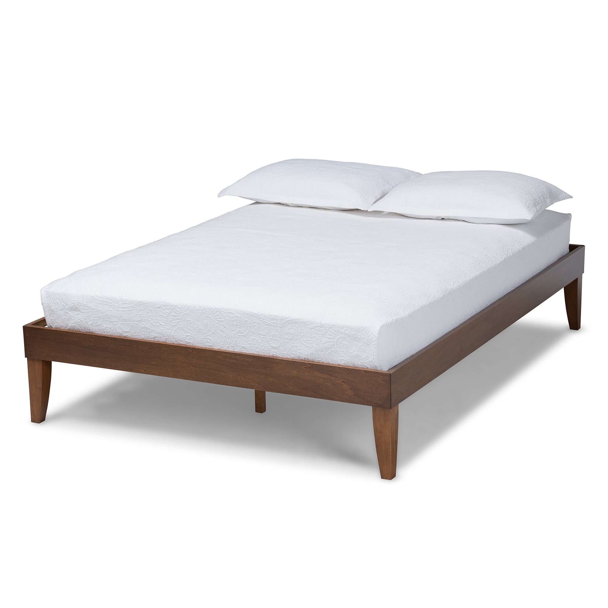 Lucina Mid-Century Modern Finished Platform Bed