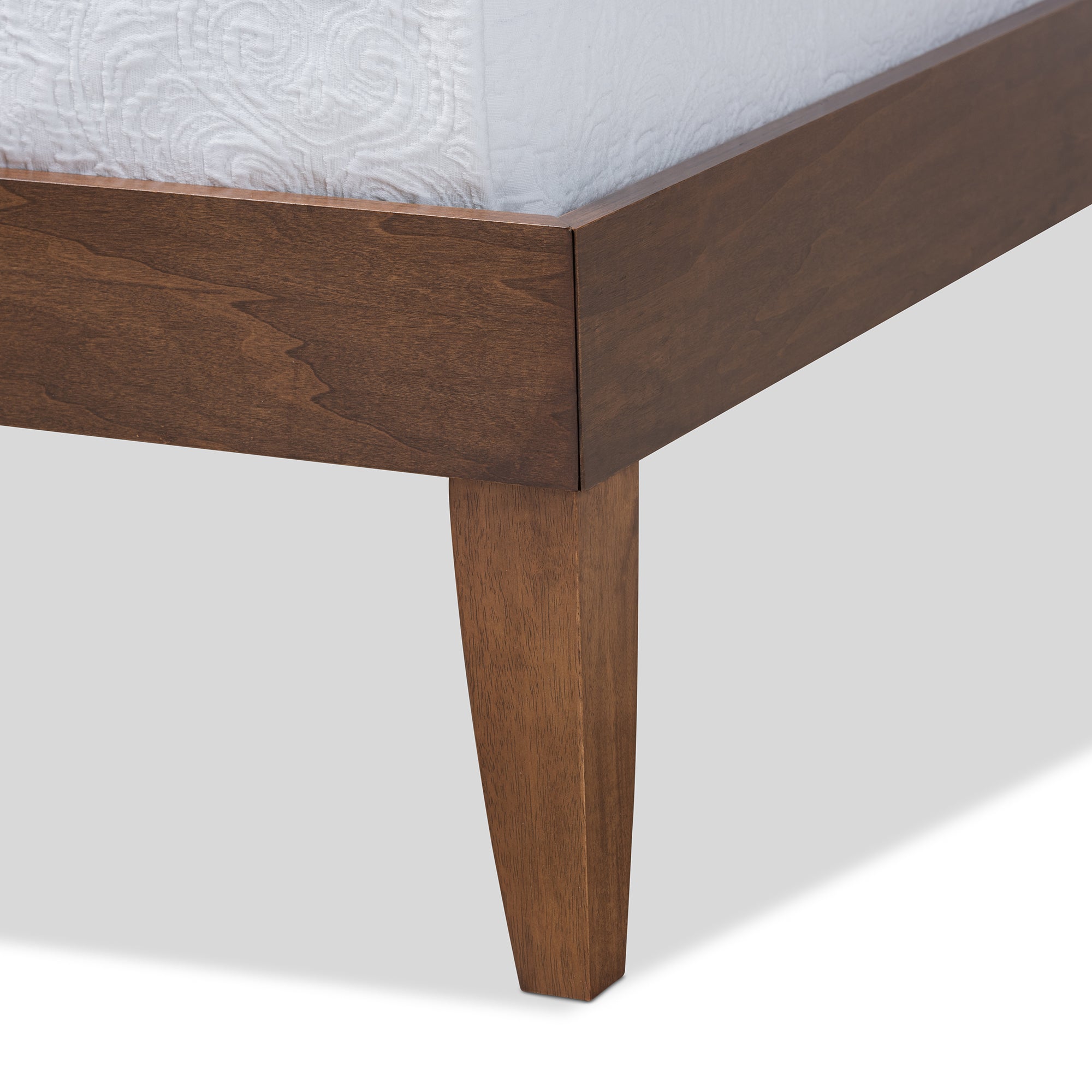 Lucina Mid-Century Modern Finished Platform Bed