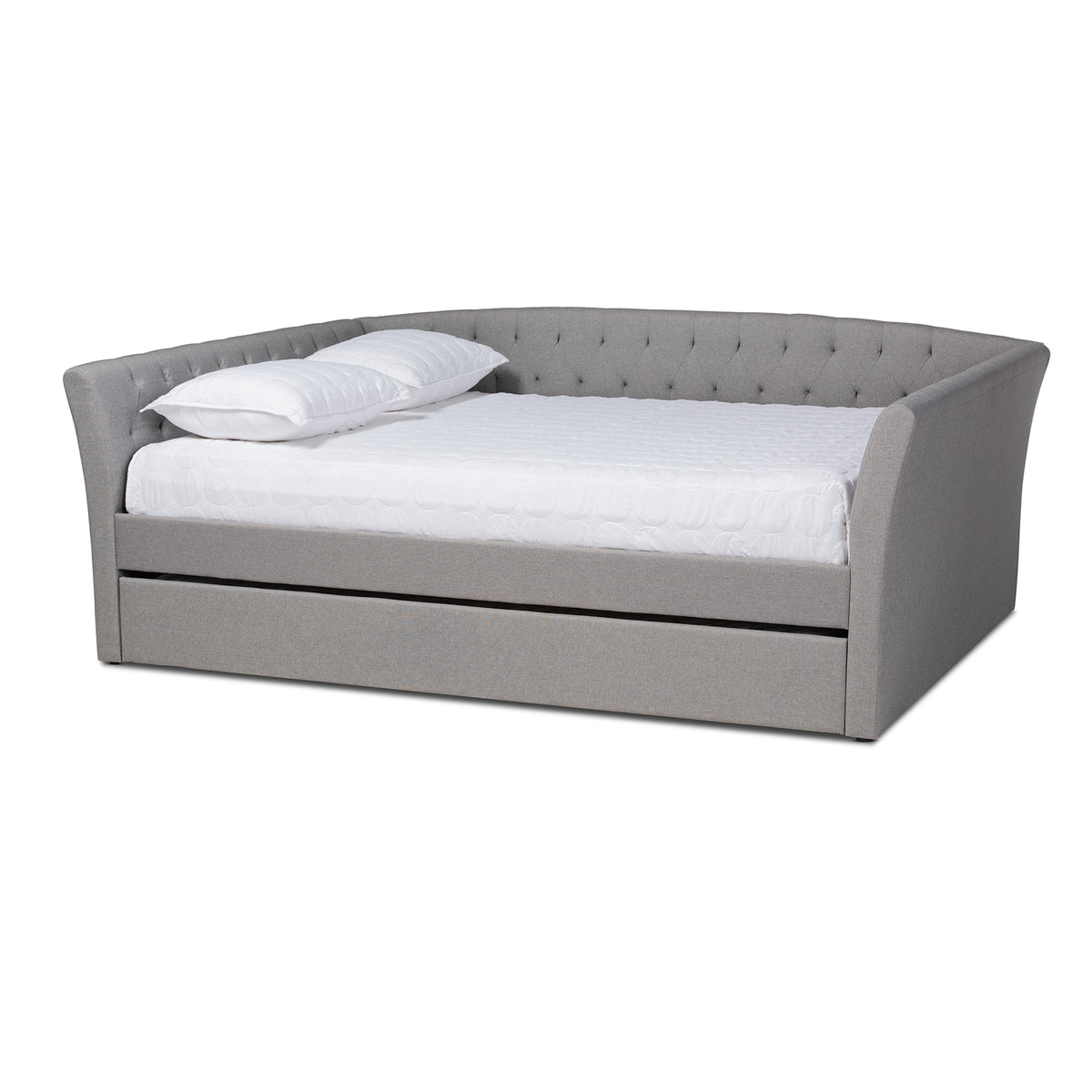 Delora Modern and Contemporary Fabric Upholstered Daybed