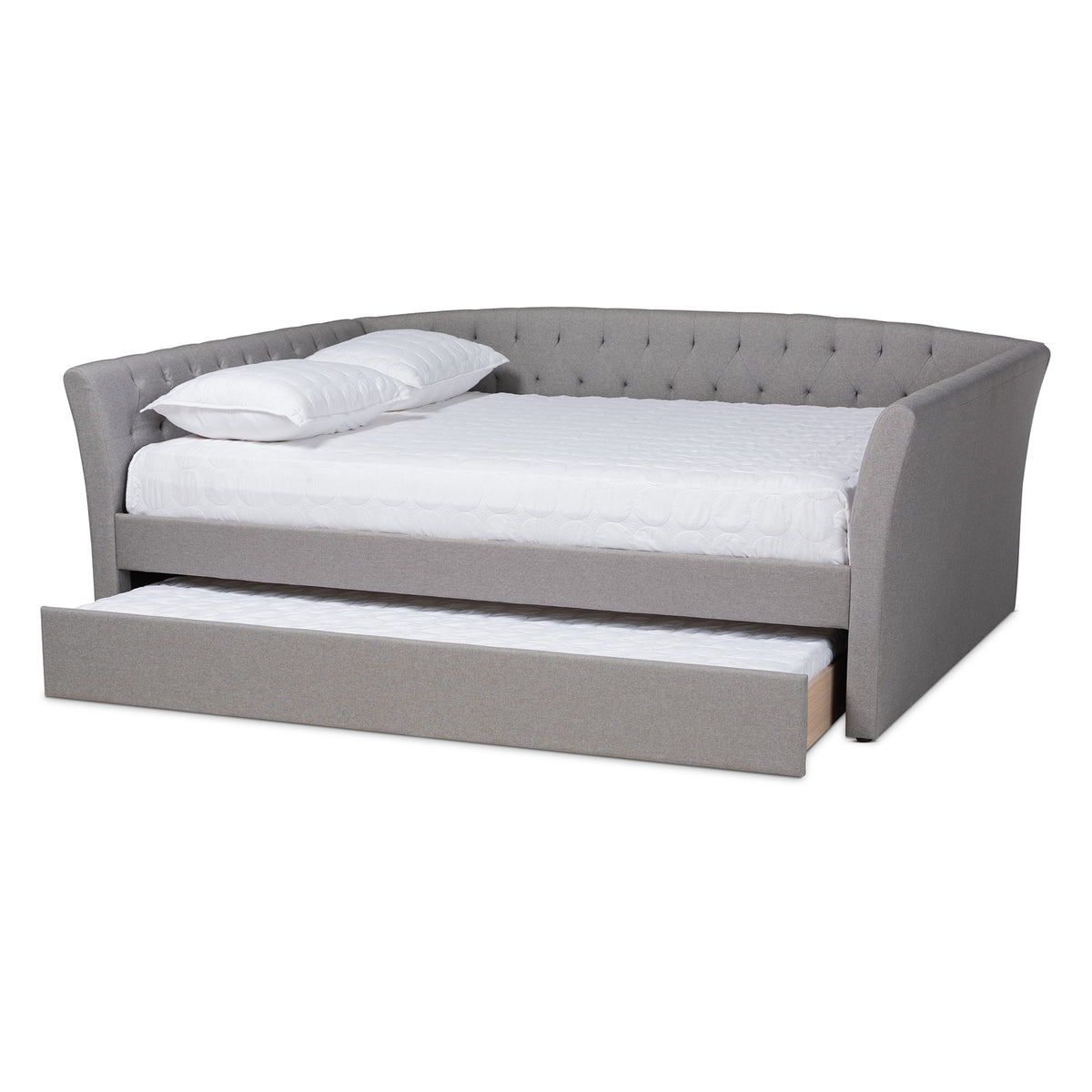 Delora Modern and Contemporary Fabric Upholstered Daybed