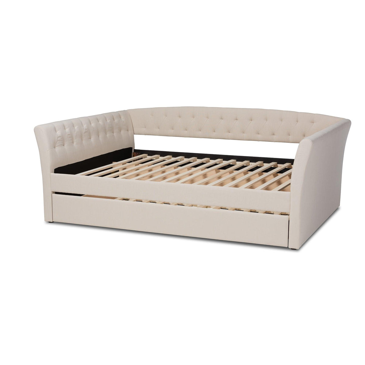 Delora Modern and Contemporary Fabric Upholstered Daybed