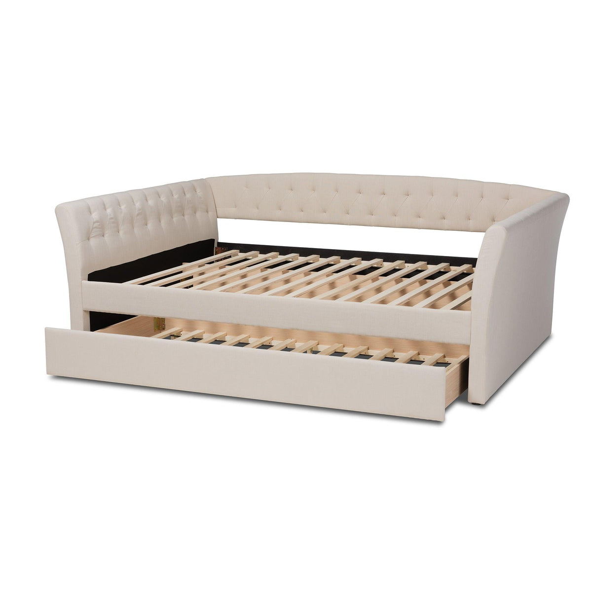 Delora Modern and Contemporary Fabric Upholstered Daybed