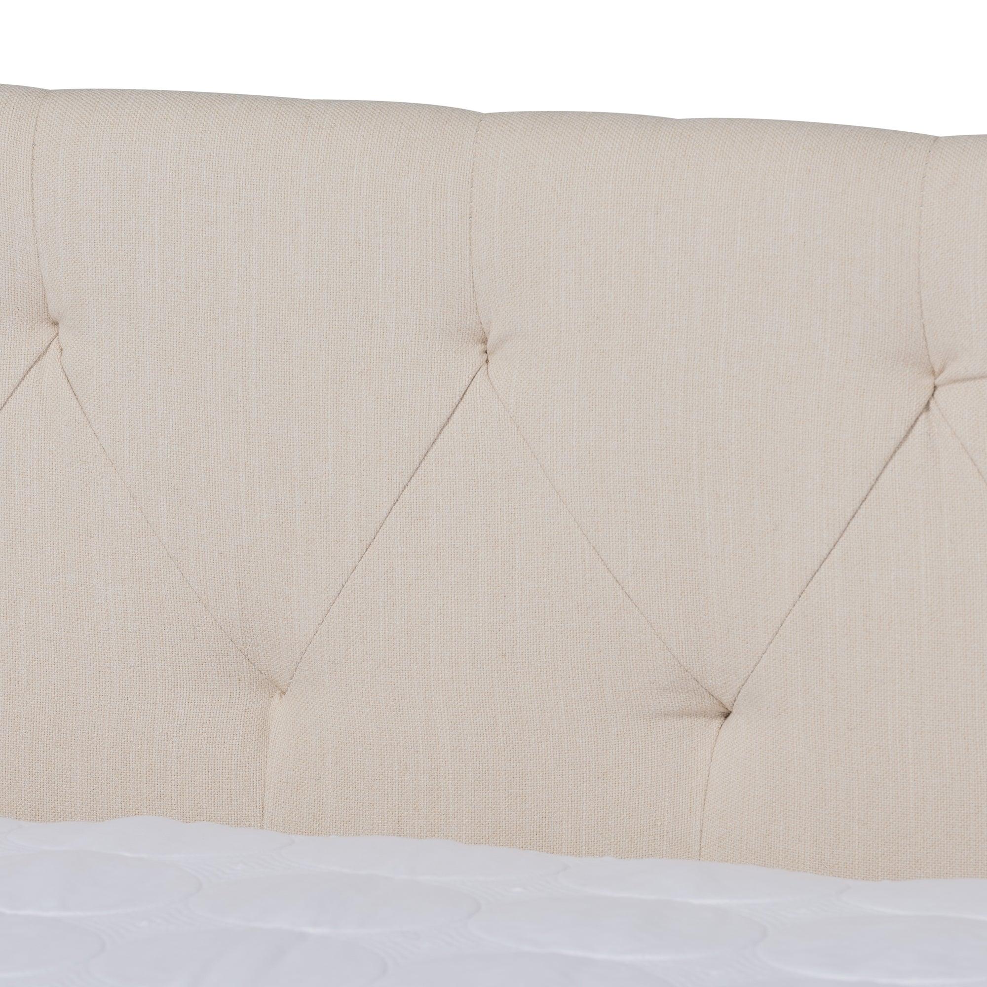 Haylie Modern and Contemporary Fabric Upholstered Daybed