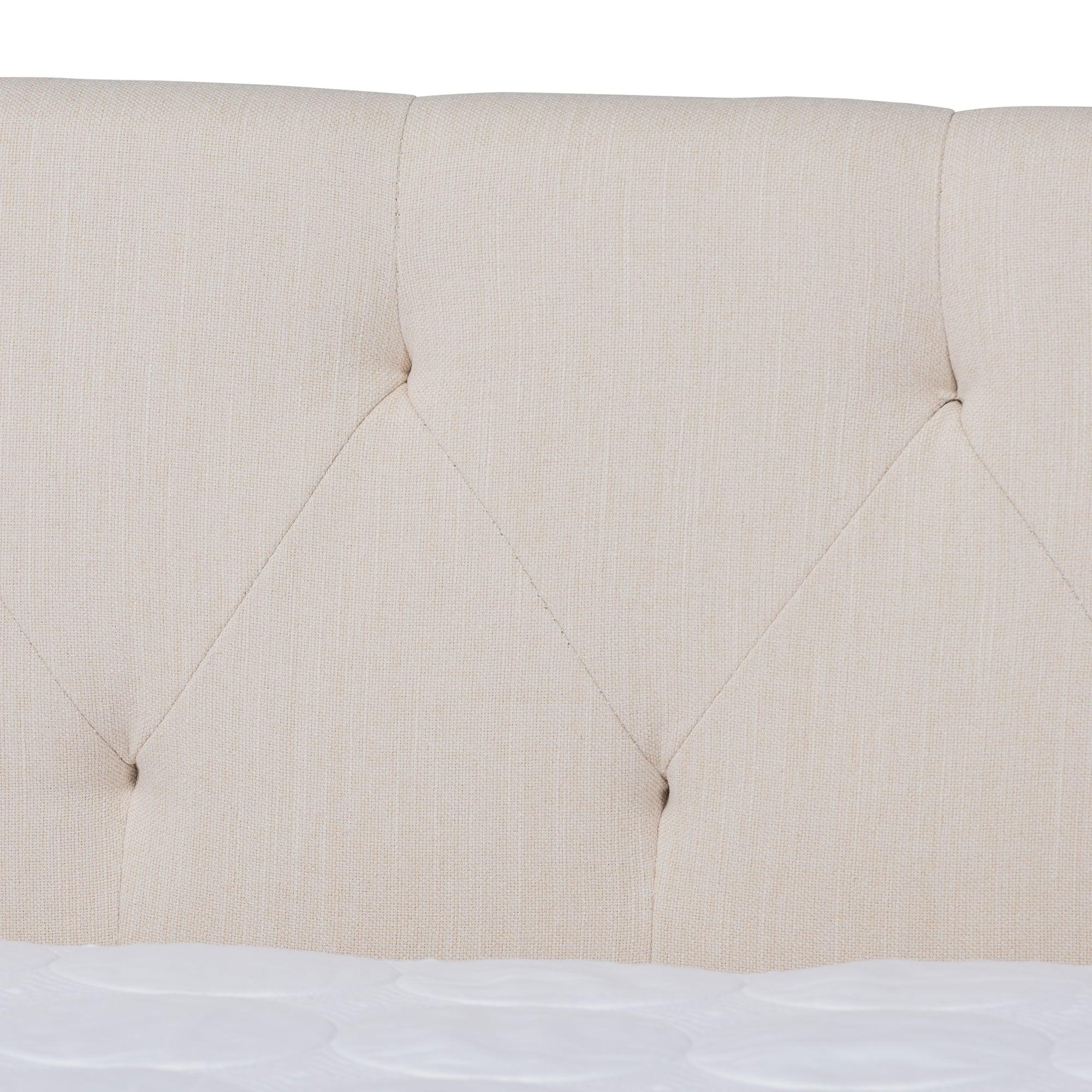 Haylie Modern and Contemporary Fabric Upholstered Daybed