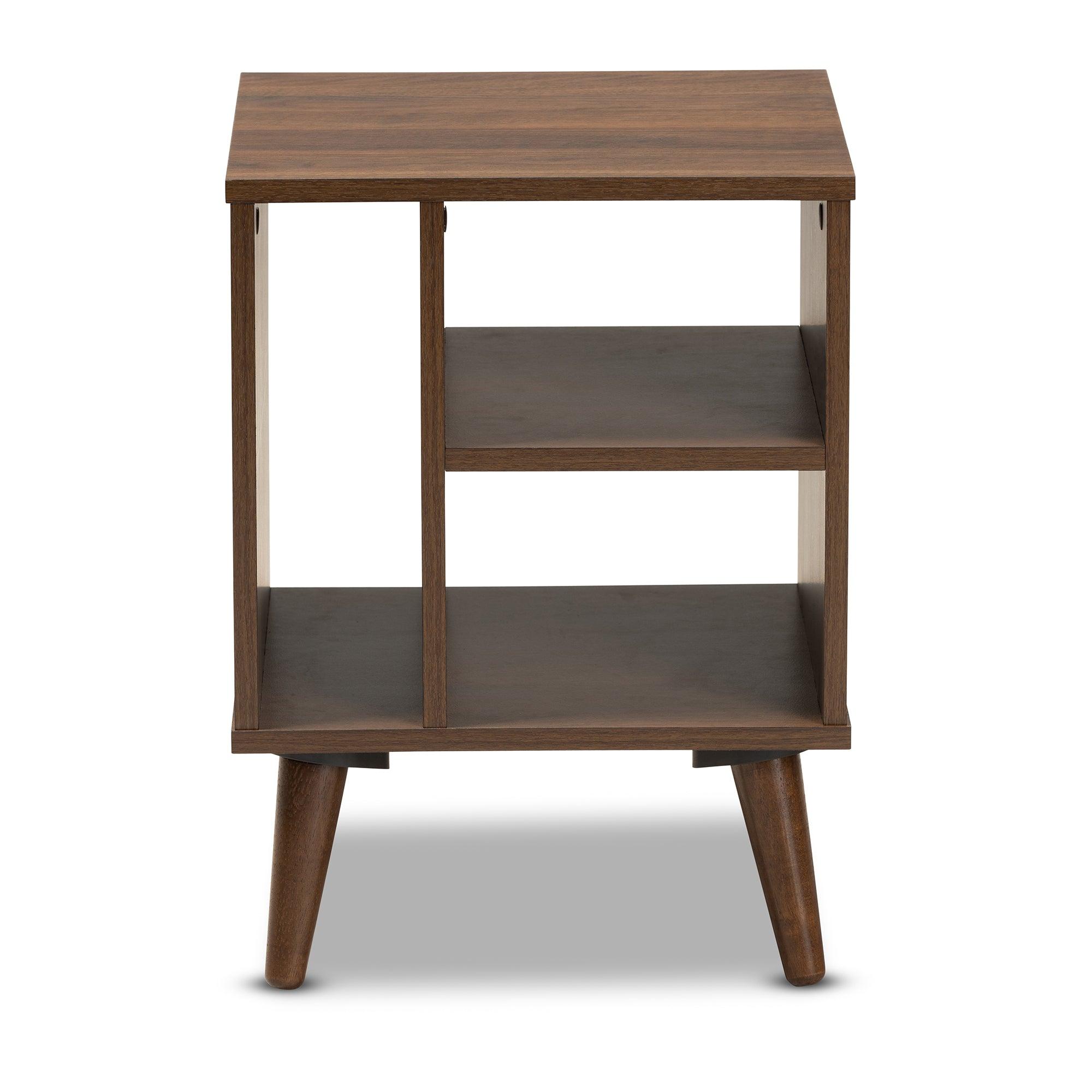 Sami Mid-Century Modern Finished Wood End Table