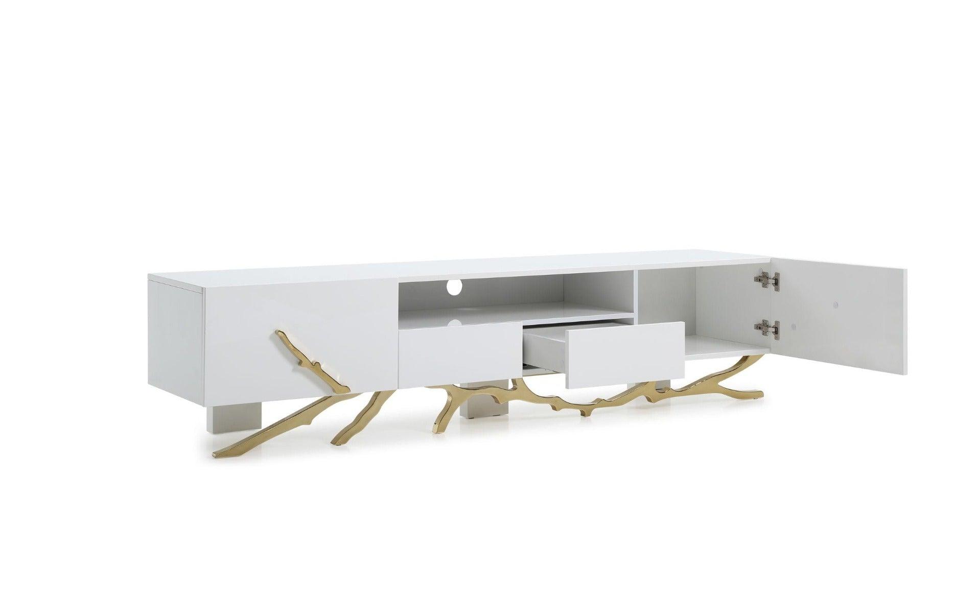 Modrest Legend - 87"-Wide Modern TV Stand-TV Stand-VIG-Wall2Wall Furnishings