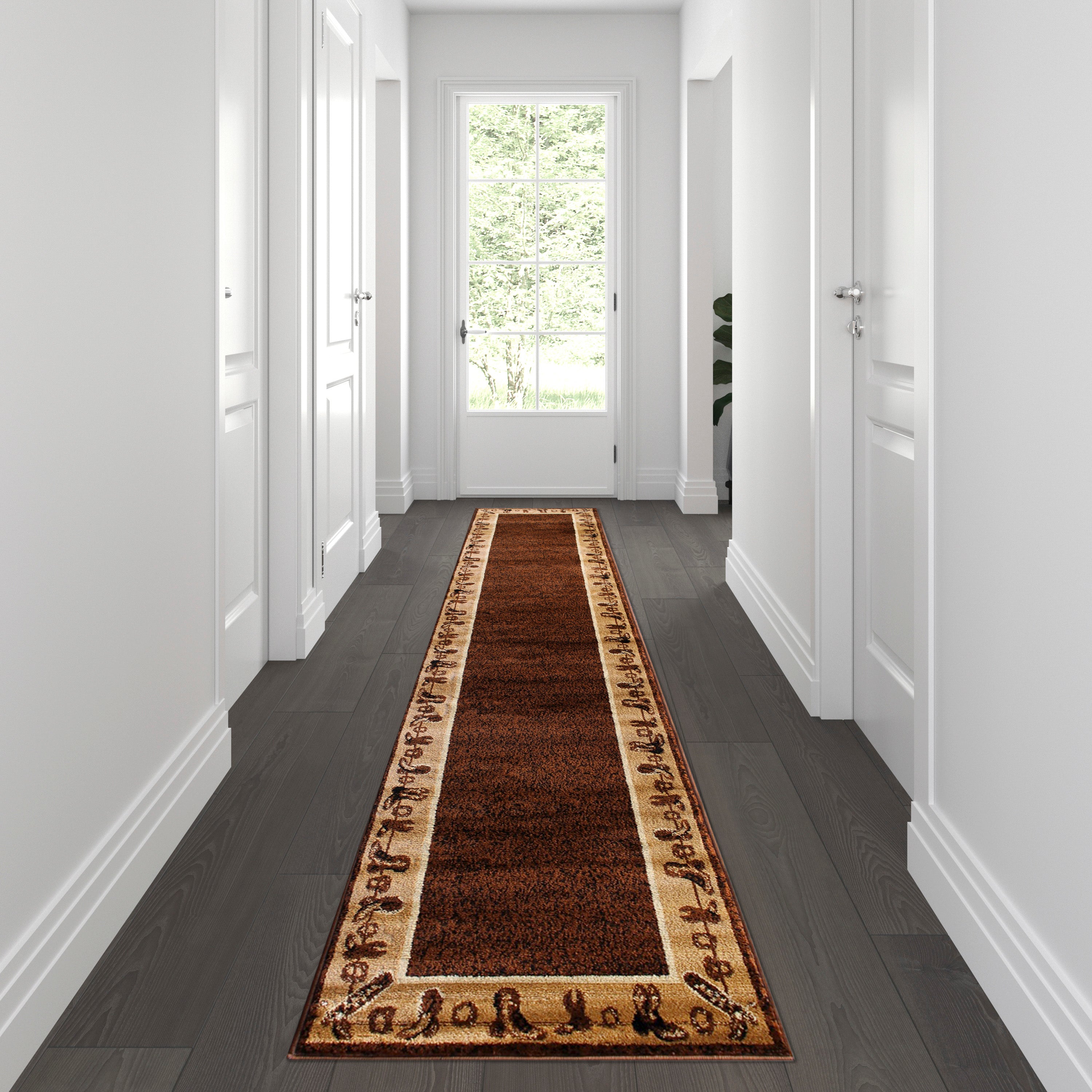 Williams Collection Western Inspired Runner Area Rug for Indoor Use-Area Rug-Flash Furniture-Wall2Wall Furnishings