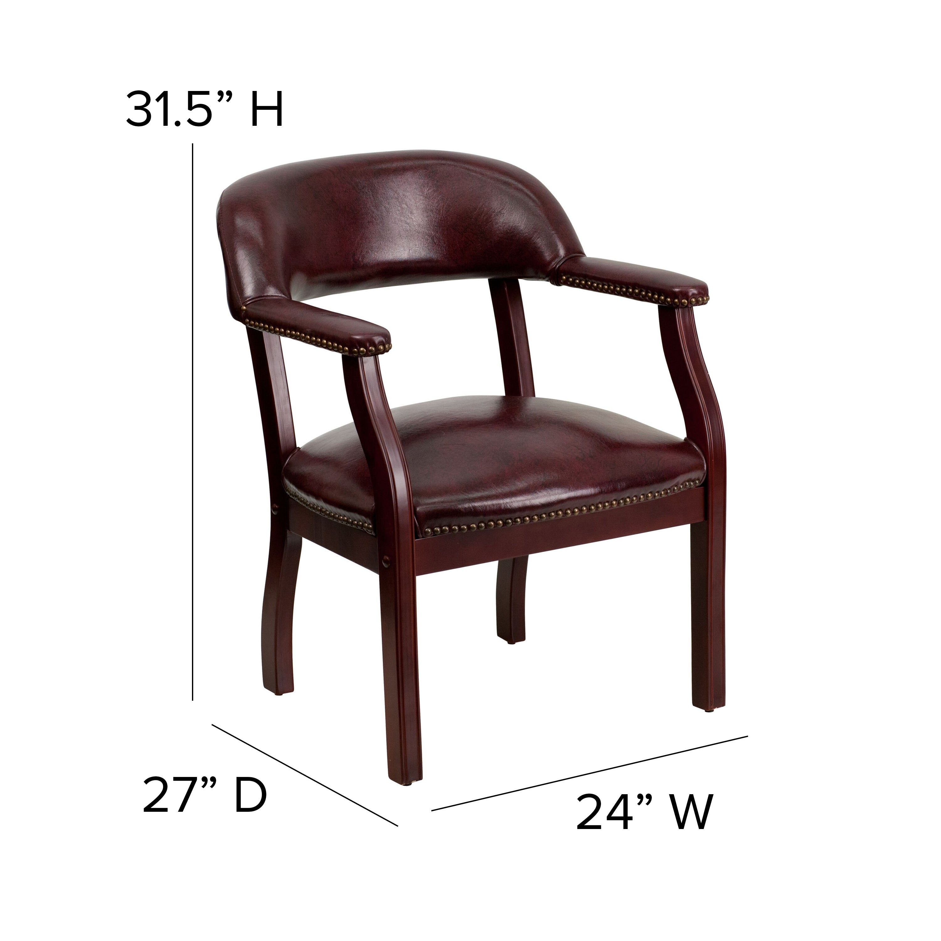 Conference Chair with Accent Nail Trim