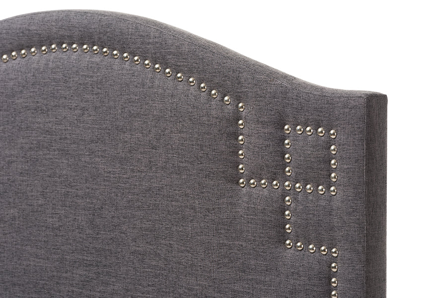 Aubrey Modern and Contemporary Fabric Upholstered Headboard