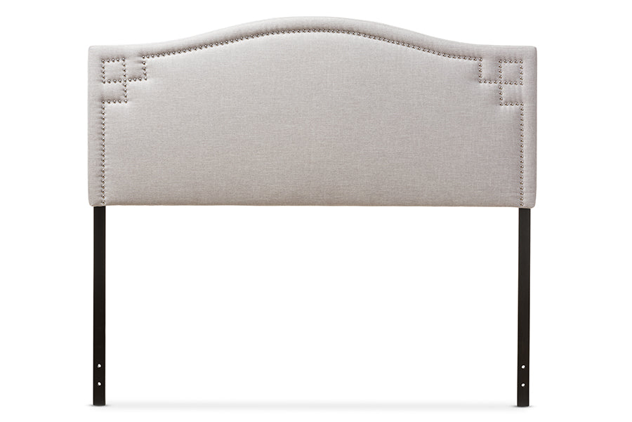 Aubrey Modern and Contemporary Fabric Upholstered Headboard