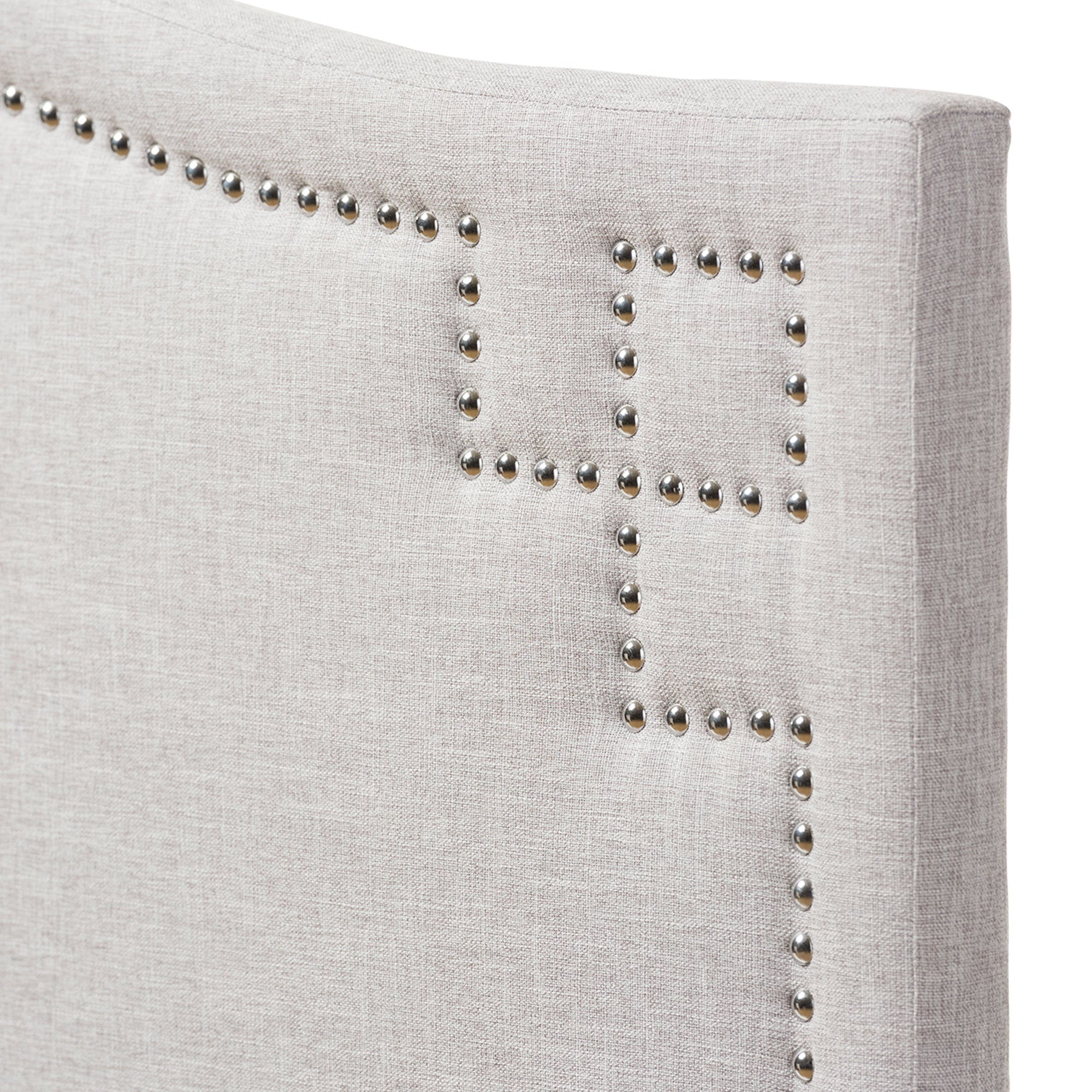 Aubrey Modern and Contemporary Fabric Upholstered Headboard