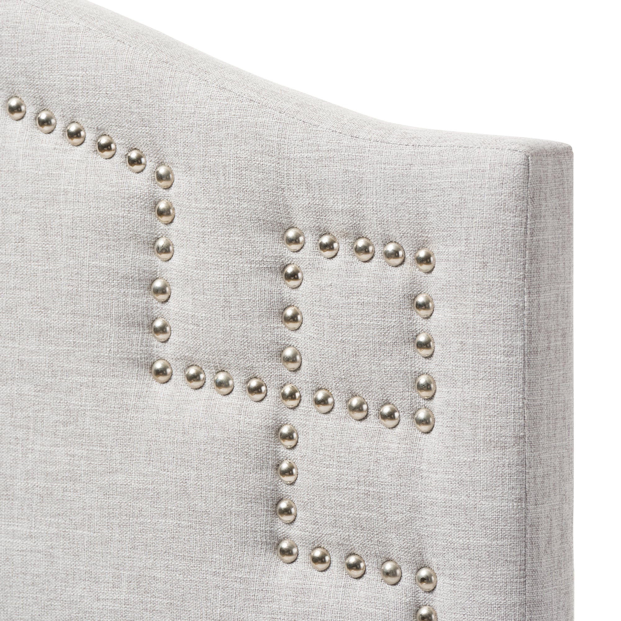 Aubrey Modern and Contemporary Fabric Upholstered Headboard