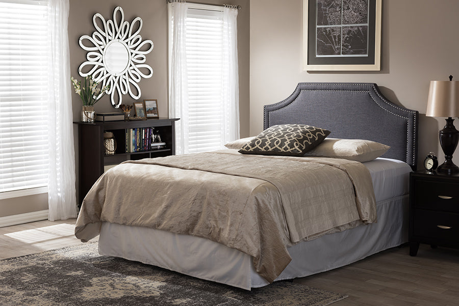 AvigNon Modern and Contemporary Fabric Upholstered Headboard