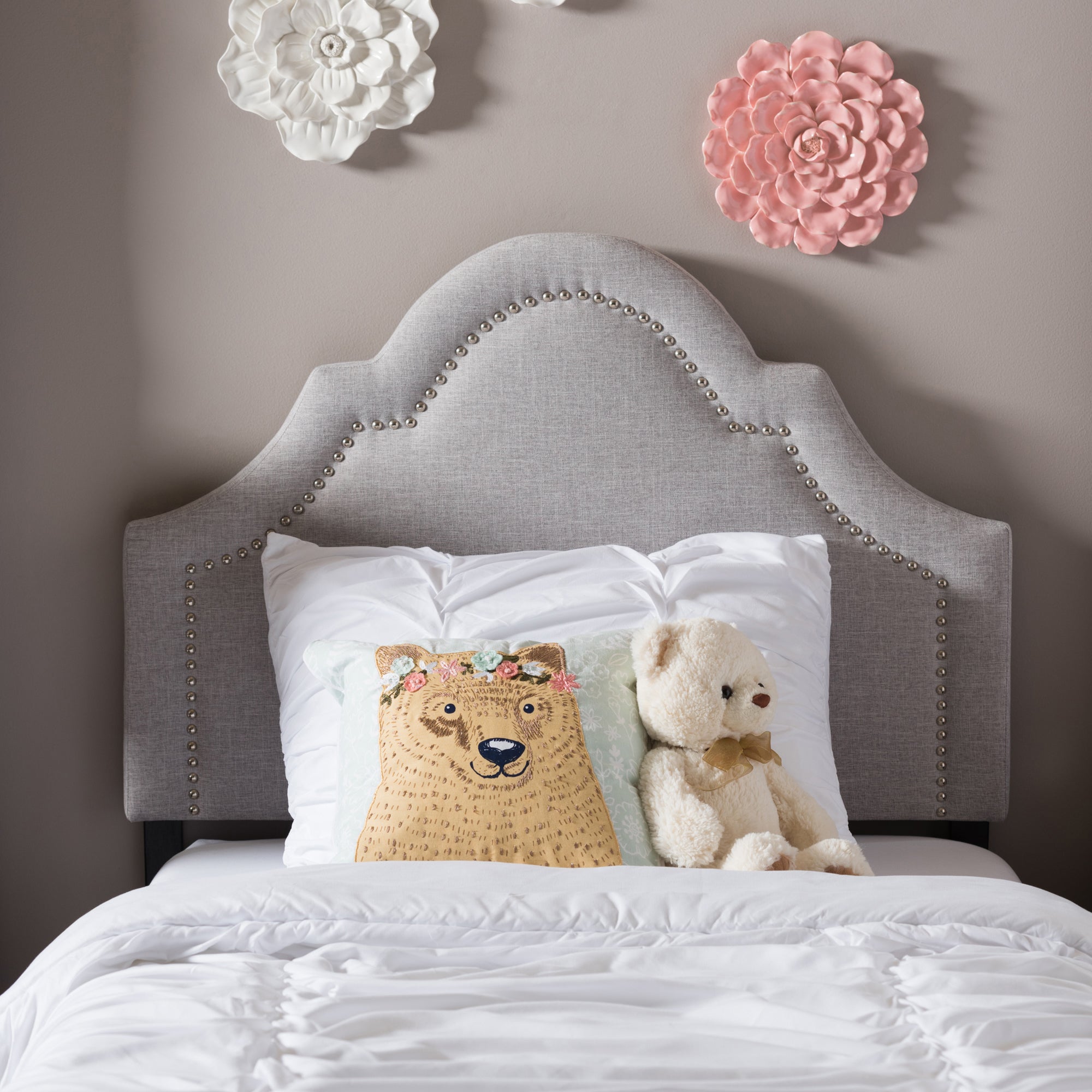 Rita Modern and Contemporary Fabric Upholstered Headboard