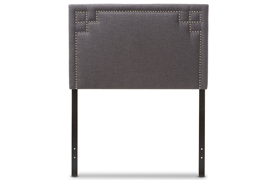 Geneva Modern and Contemporary Fabric Upholstered Headboard
