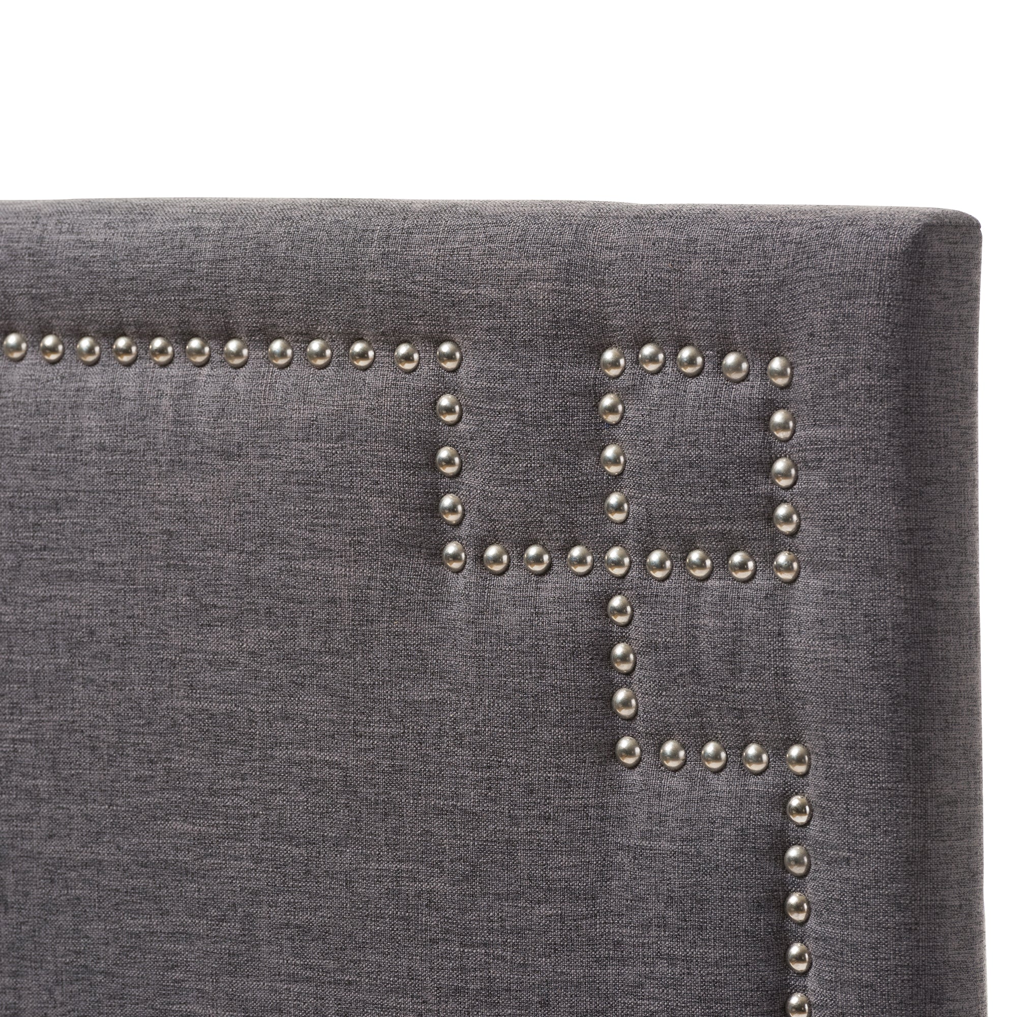 Geneva Modern and Contemporary Fabric Upholstered Headboard