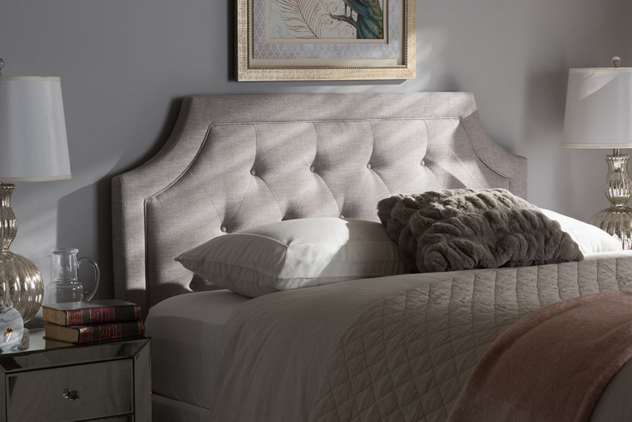 Mars Modern and Contemporary Fabric Headboard