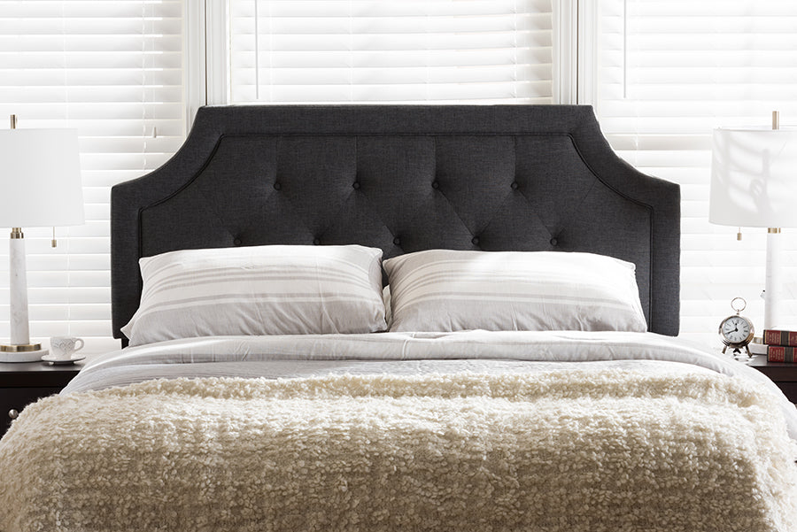Mars Modern and Contemporary Fabric Headboard