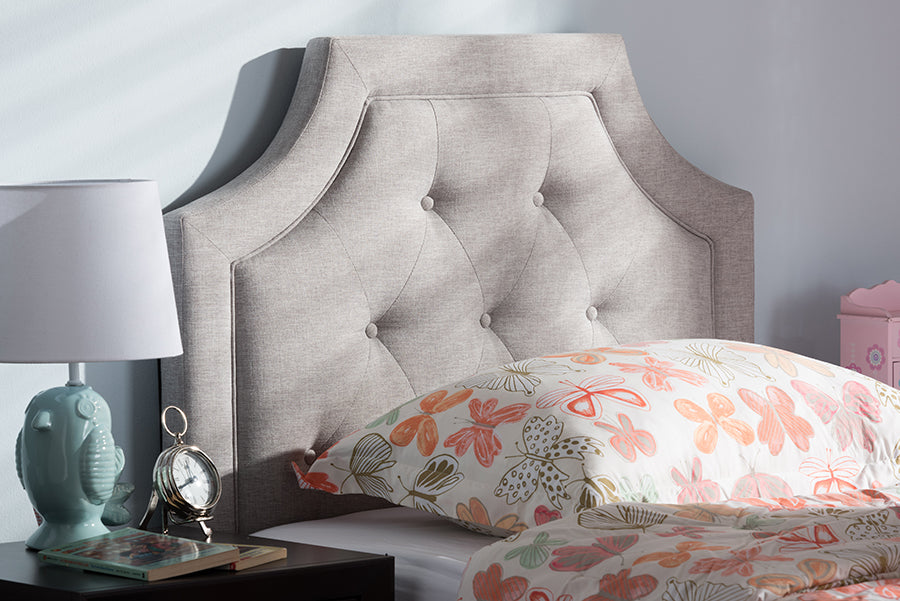 Mars Modern and Contemporary Fabric Headboard