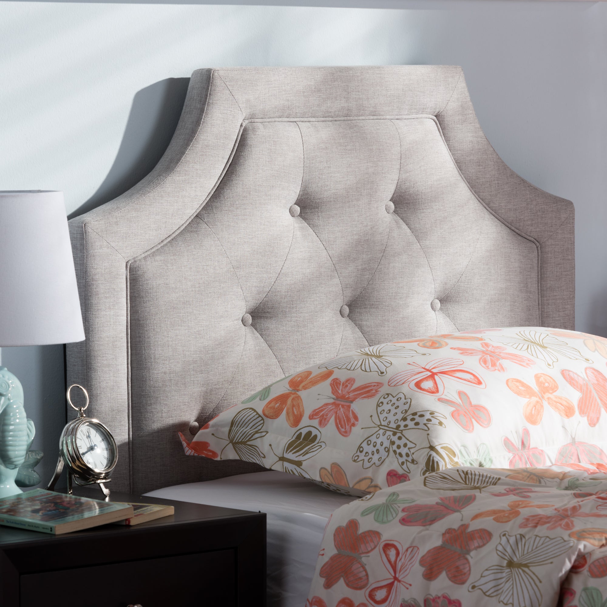 Mars Modern and Contemporary Fabric Headboard