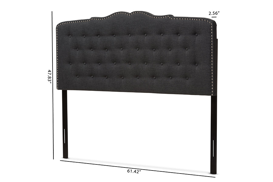 Lucy Modern and Contemporary Fabric Headboard