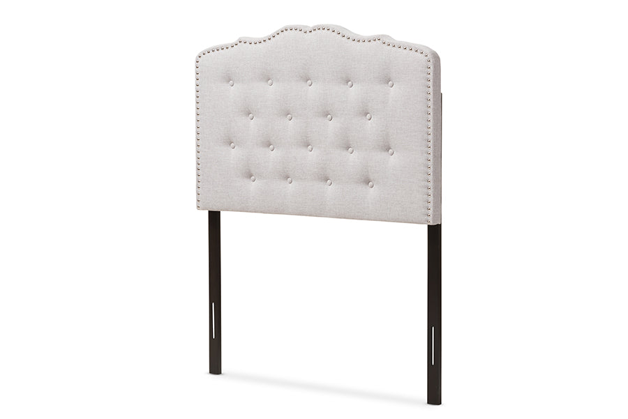 Lucy Modern and Contemporary Fabric Headboard