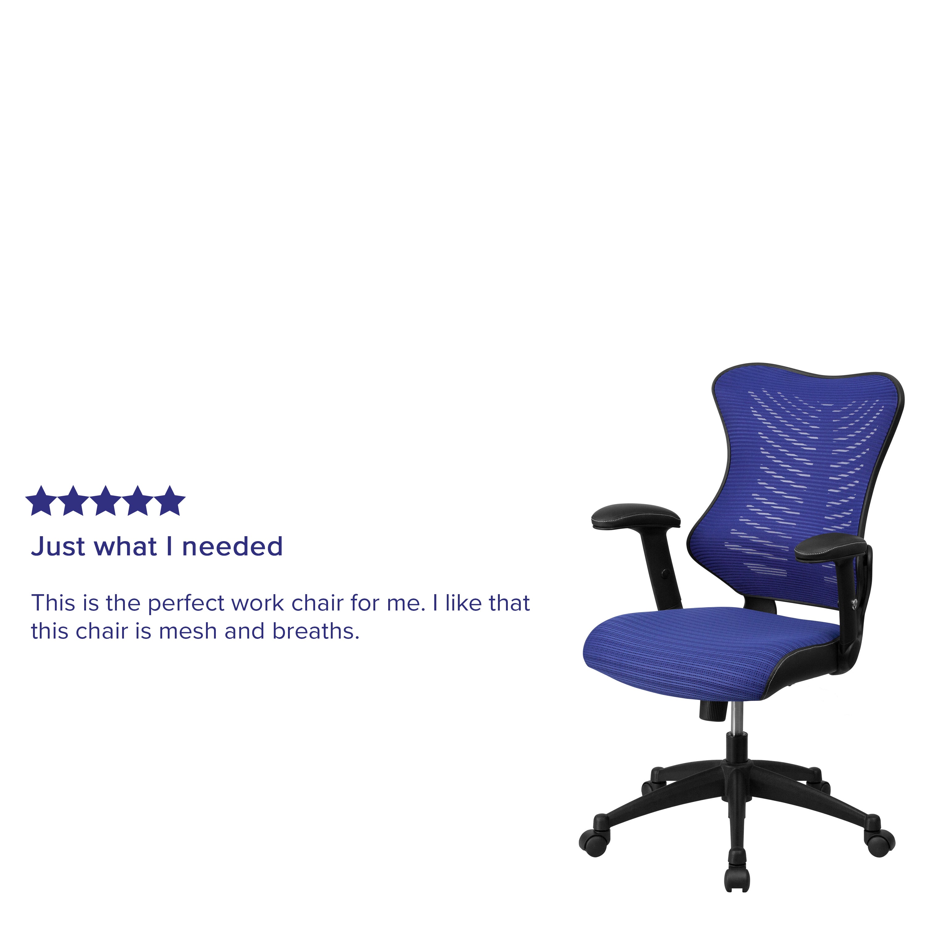 High Back Designer Mesh Executive Swivel Ergonomic Office Chair with Adjustable Arms