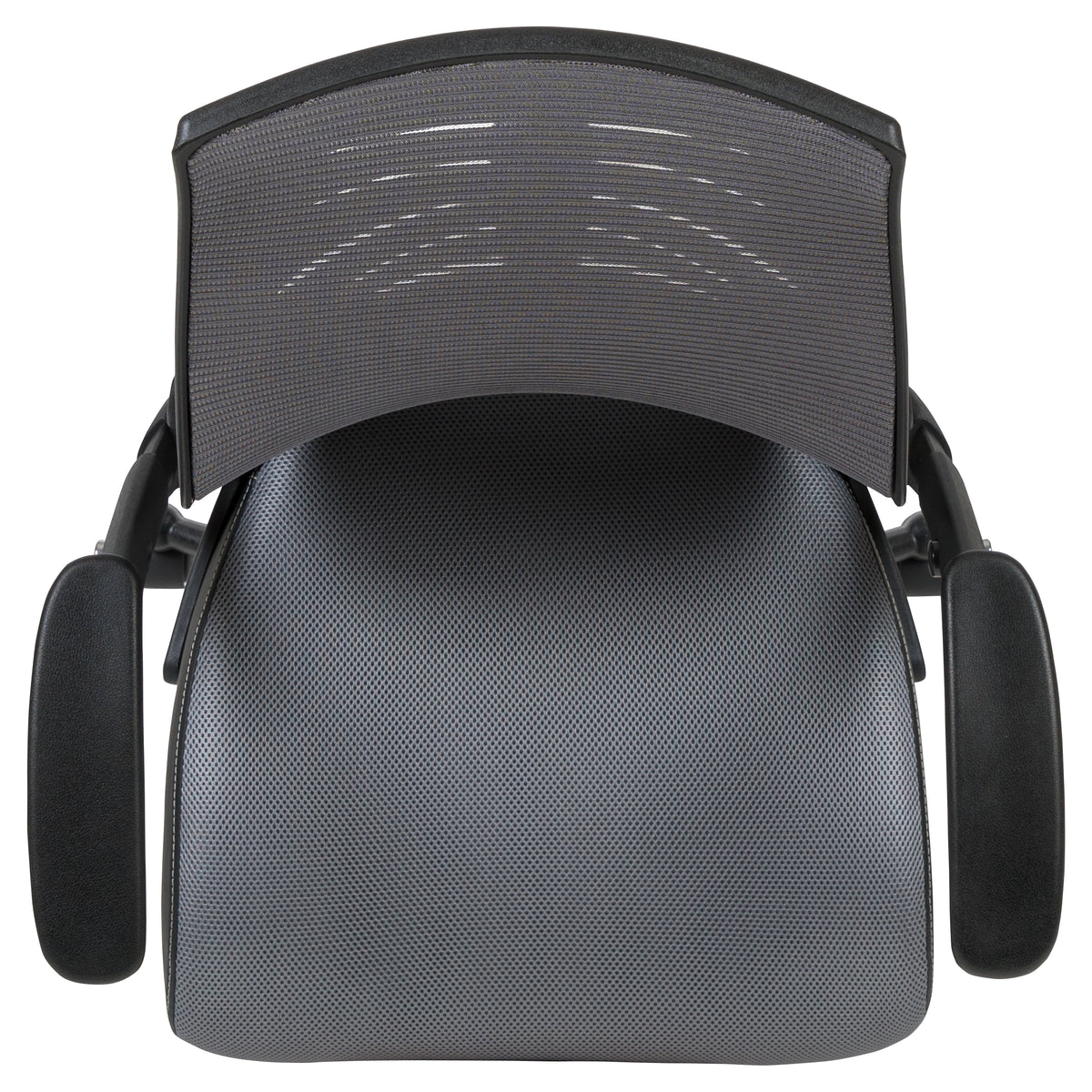 High Back Mesh Spine-Back Ergonomic Drafting Chair with Adjustable Foot Ring and Adjustable Flip-Up Arms