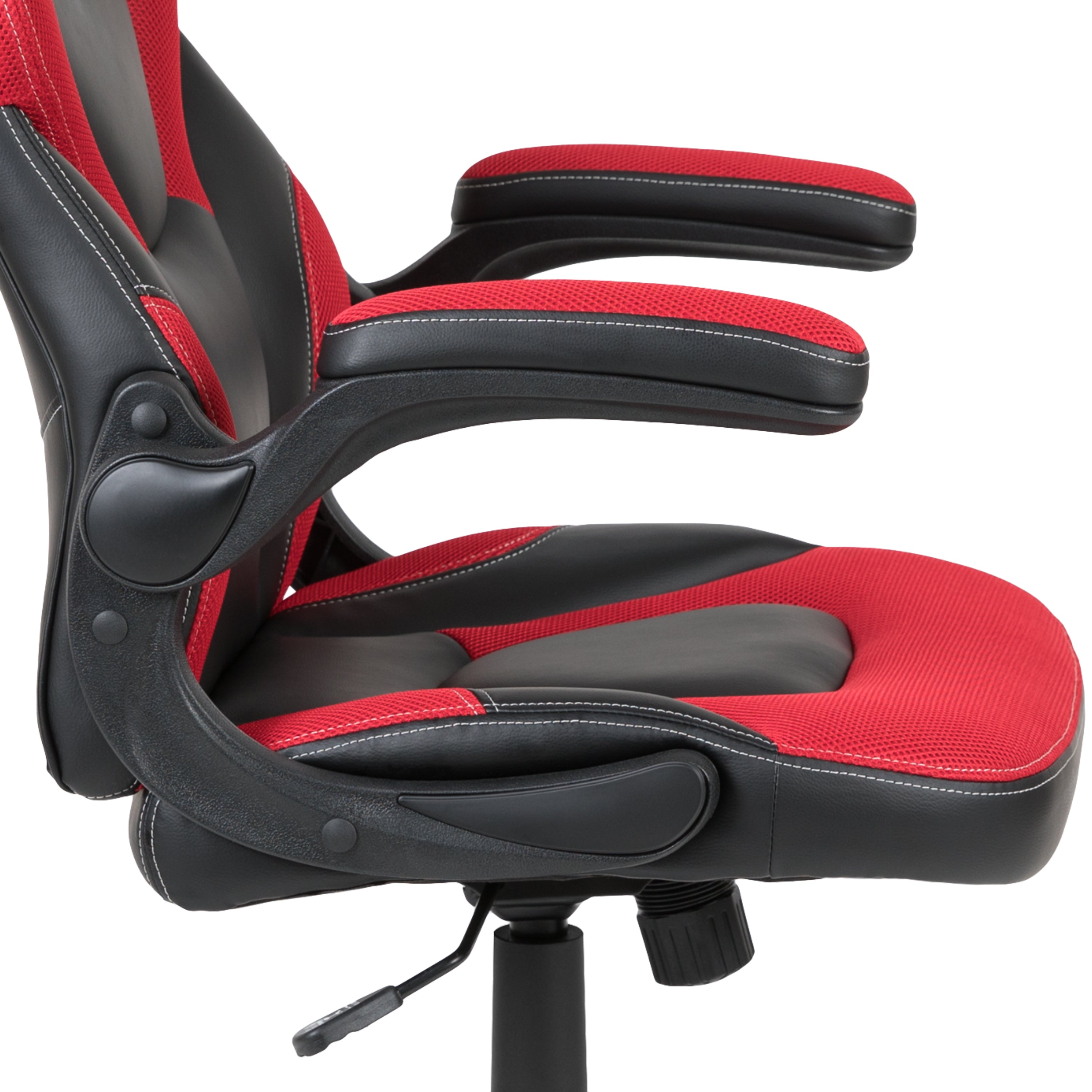 Gaming Desk and Racing Chair Set with Cup Holder and Headphone Hook