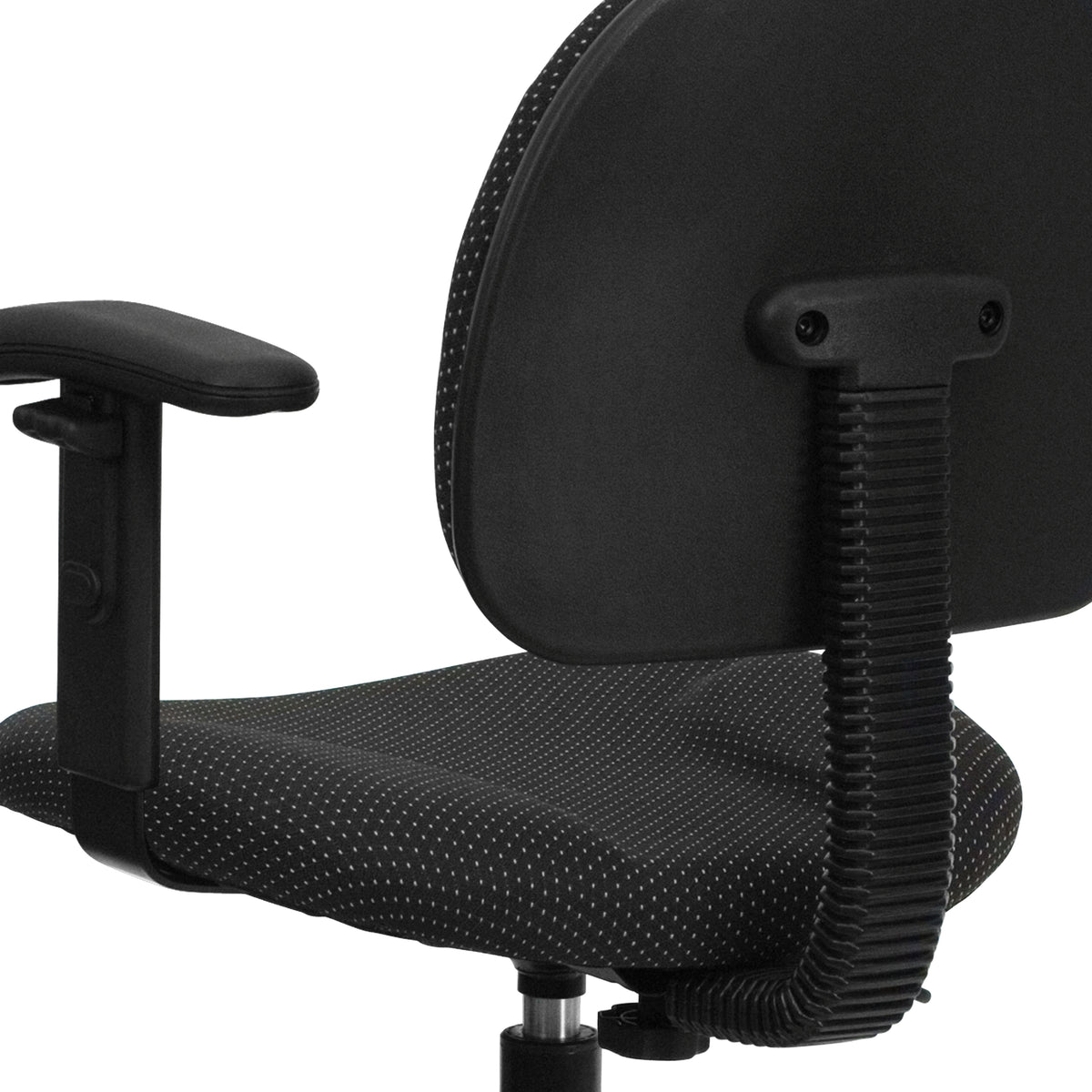 Fabric Drafting Chair with Adjustable Arms (Cylinders: 22.5''-27''H or 26''-30.5''H)