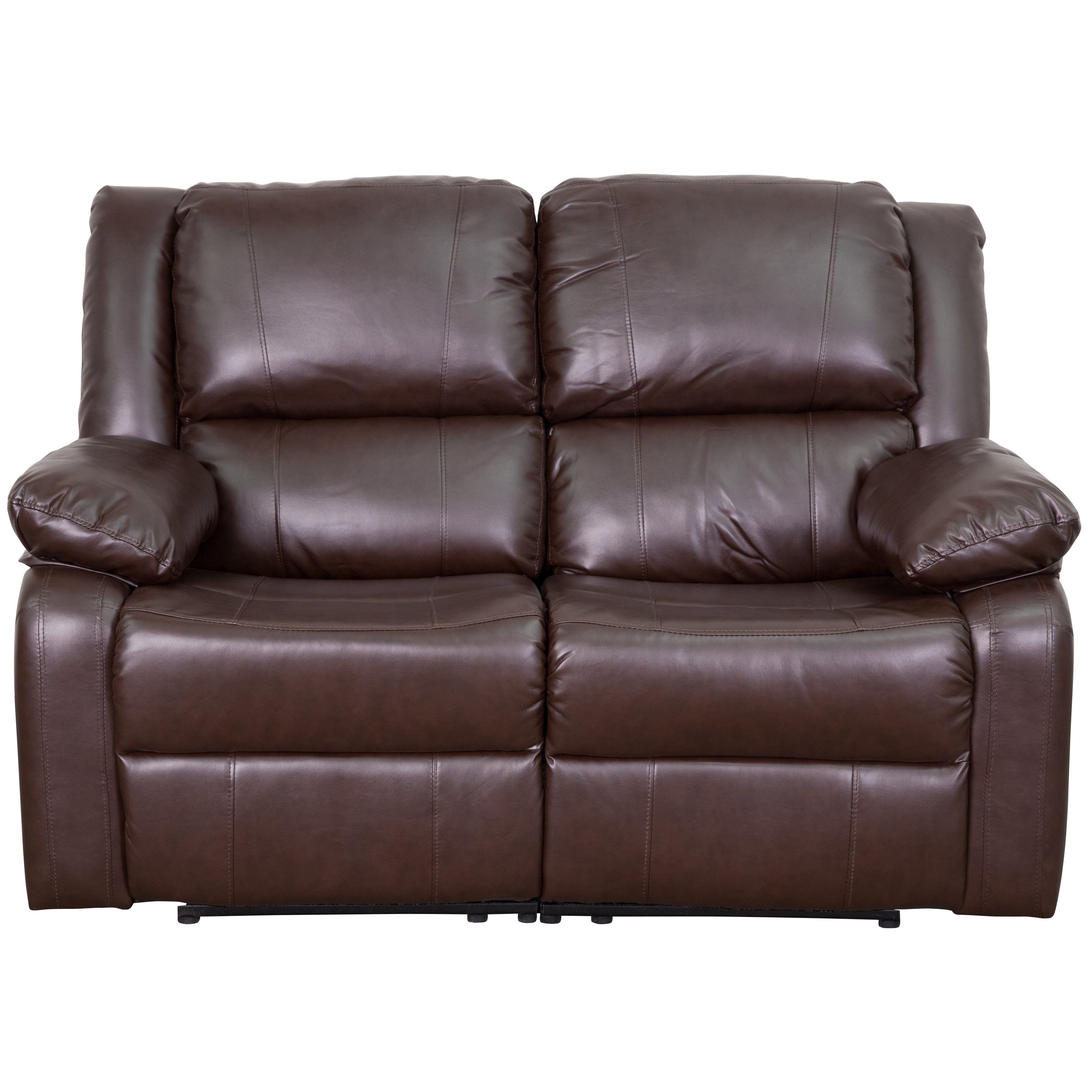 Harmony Series Loveseat with Two Built-In Recliners