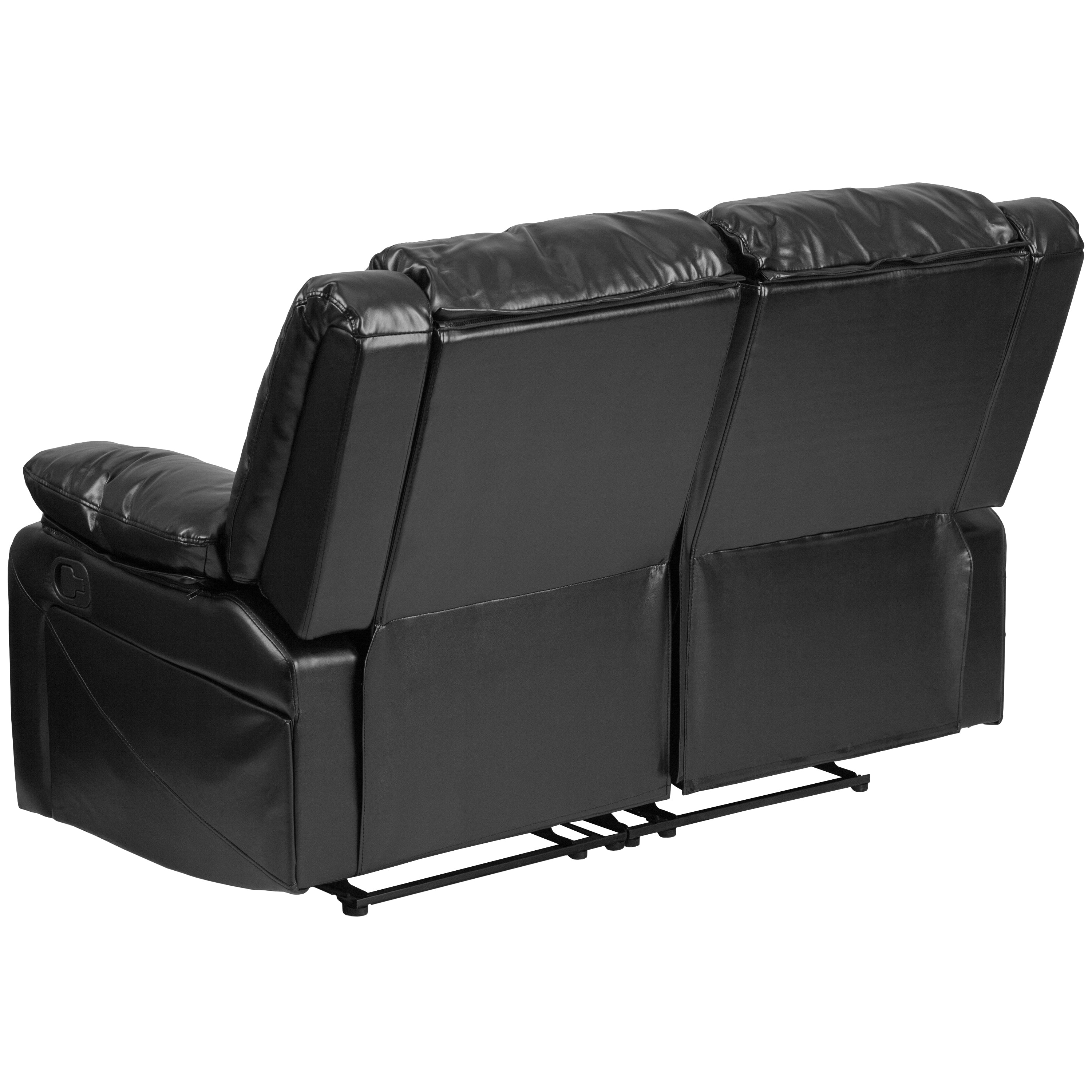 Harmony Series Loveseat with Two Built-In Recliners