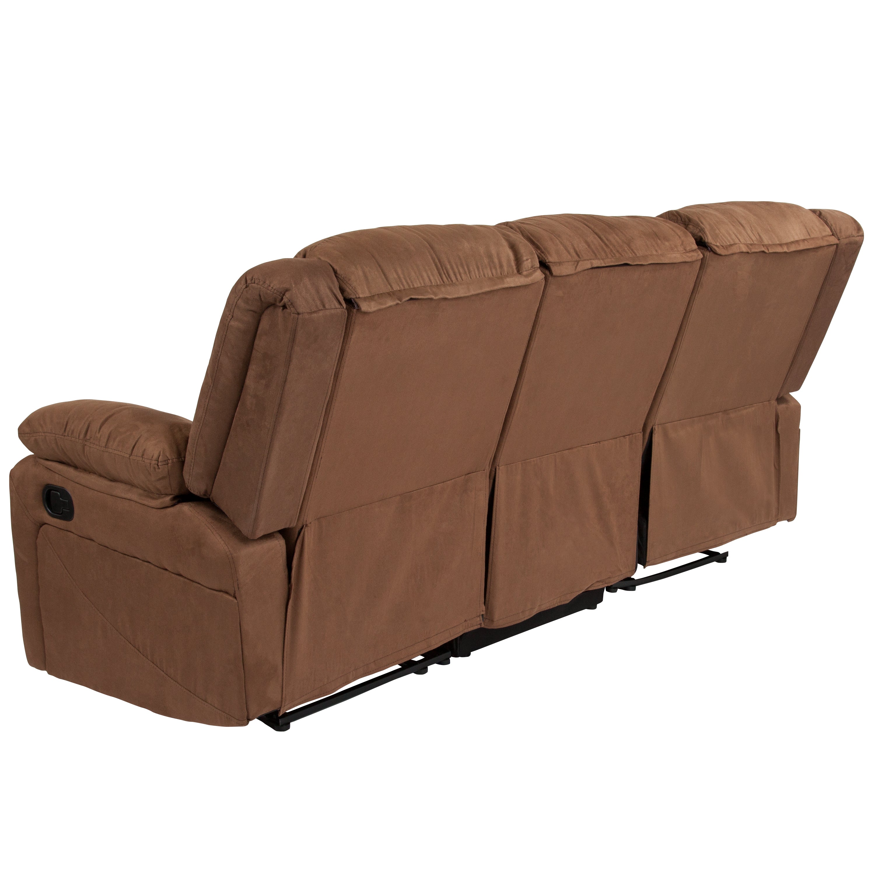 Harmony Series LeatherSoft Sofa with Two Built-In Recliners