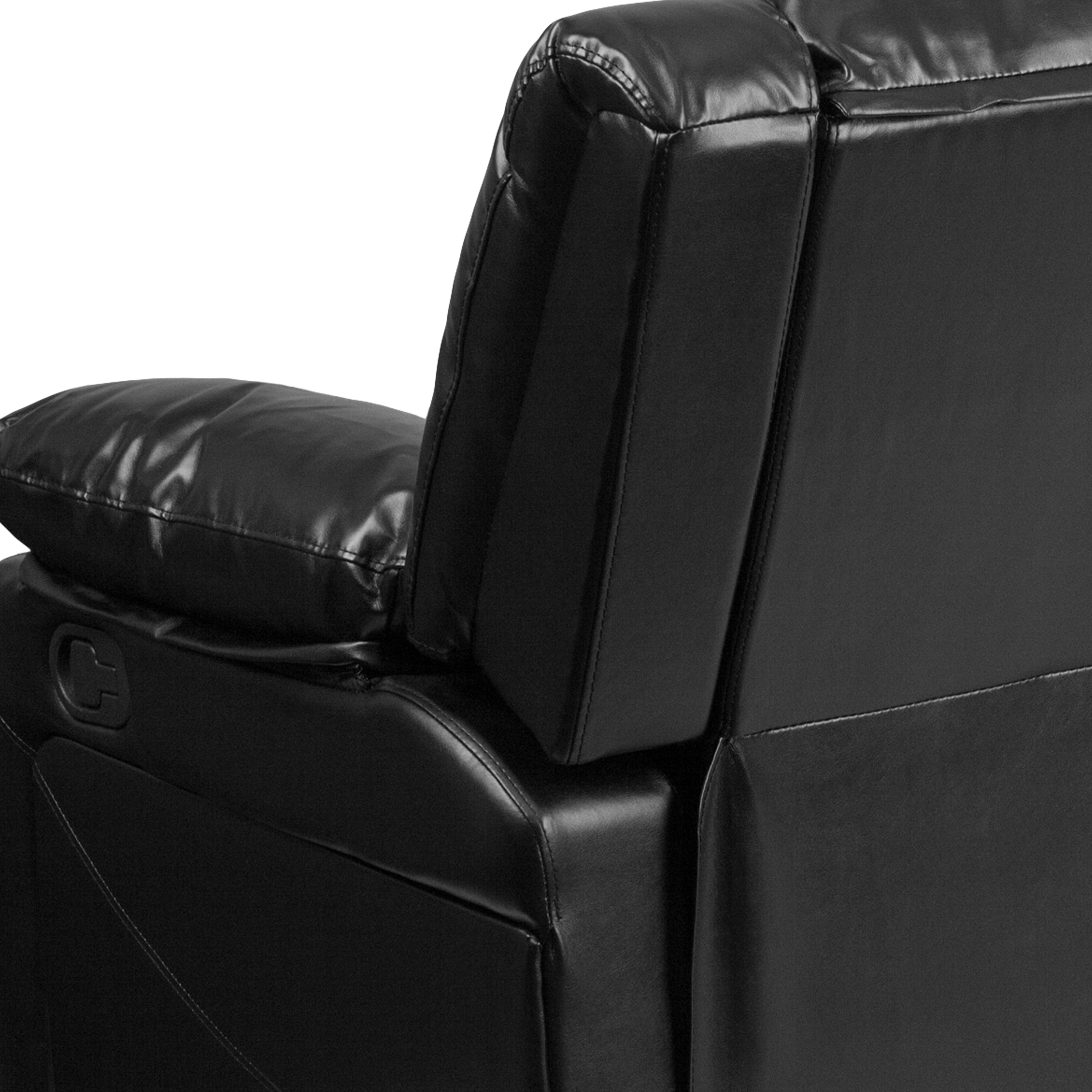 Harmony Series LeatherSoft Sofa with Two Built-In Recliners