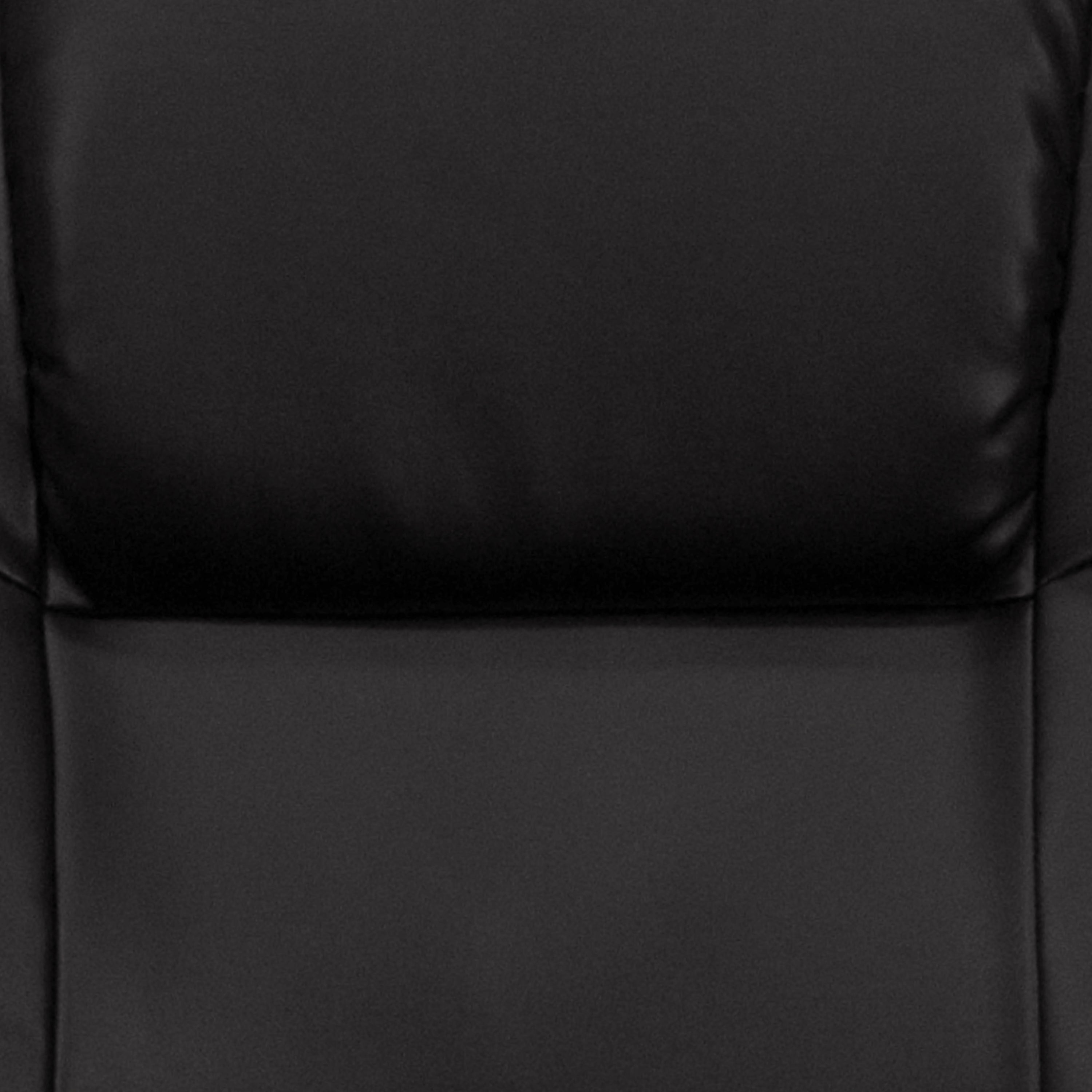 Massaging Multi-Position Recliner with Deep Side Pockets and Ottoman with Wrapped Base