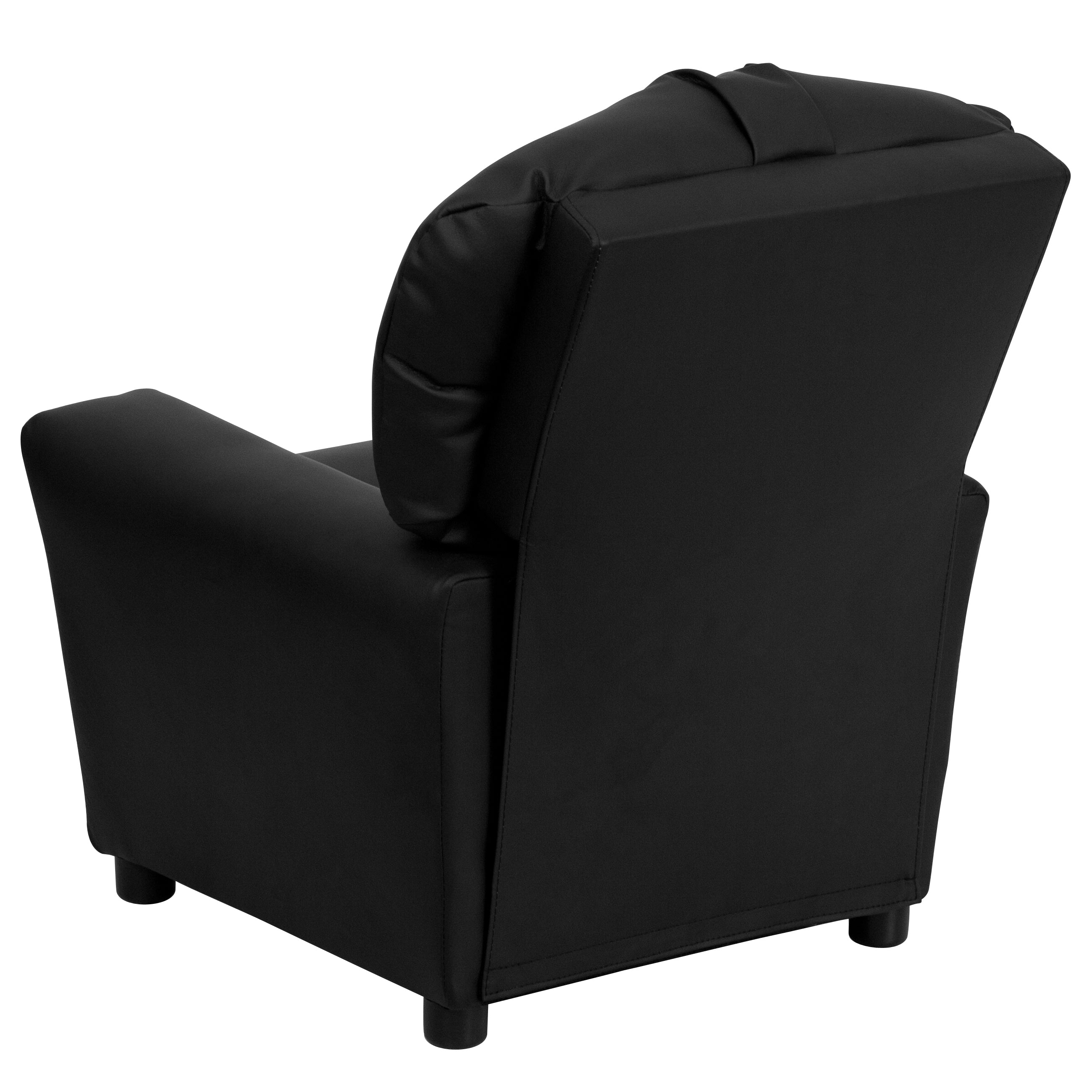 Contemporary Kids Recliner with Cup Holder