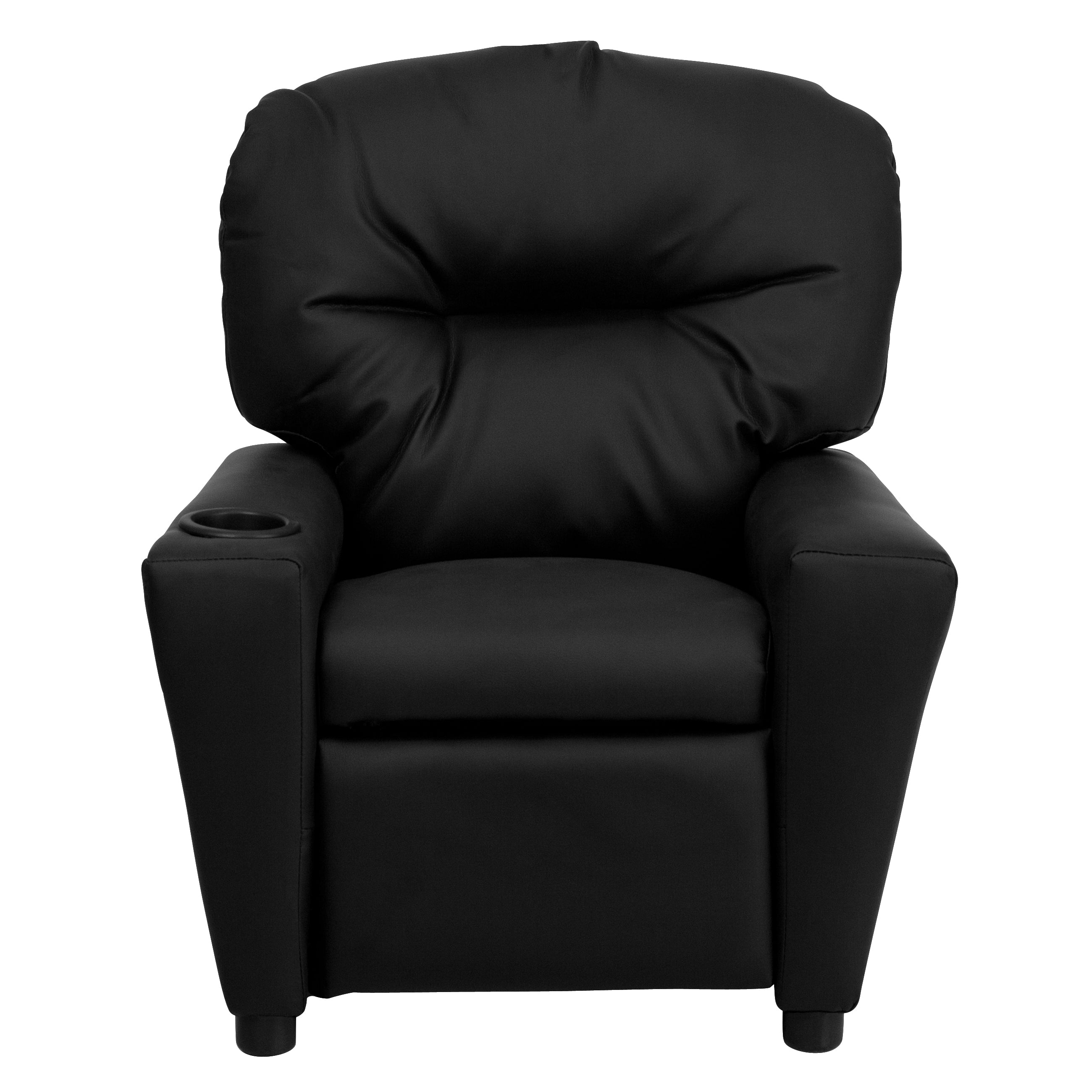 Contemporary Kids Recliner with Cup Holder