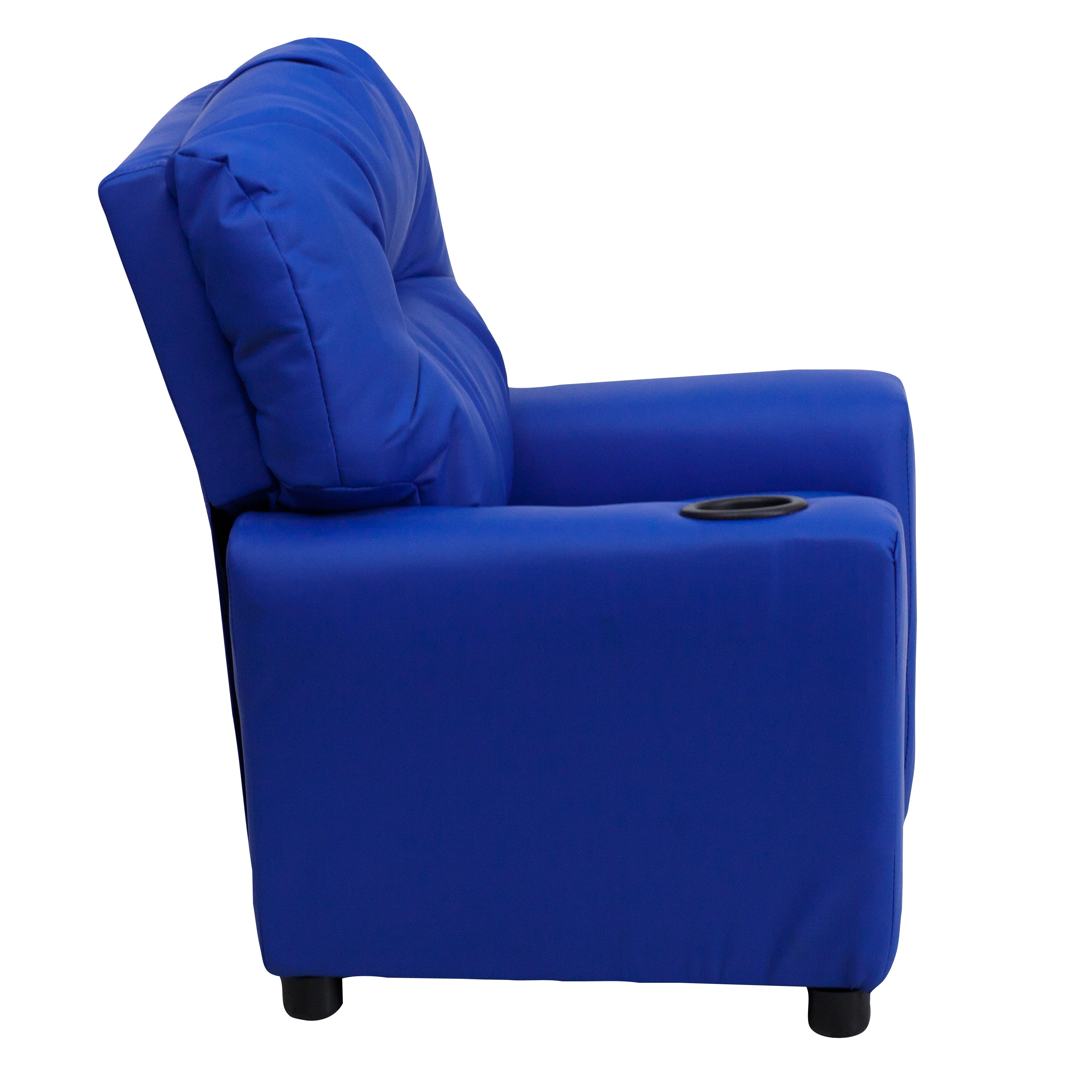 Contemporary Kids Recliner with Cup Holder
