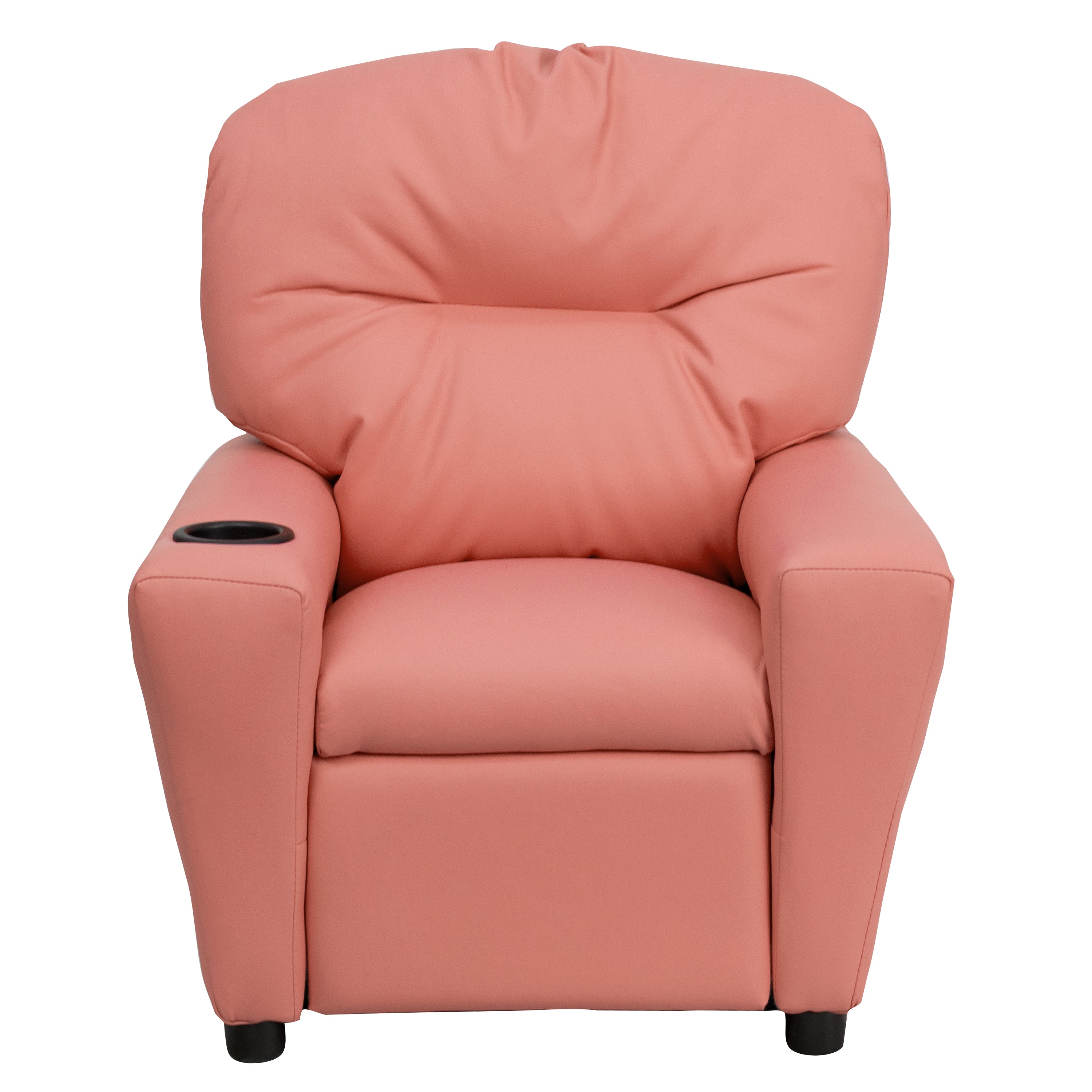 Contemporary Kids Recliner with Cup Holder