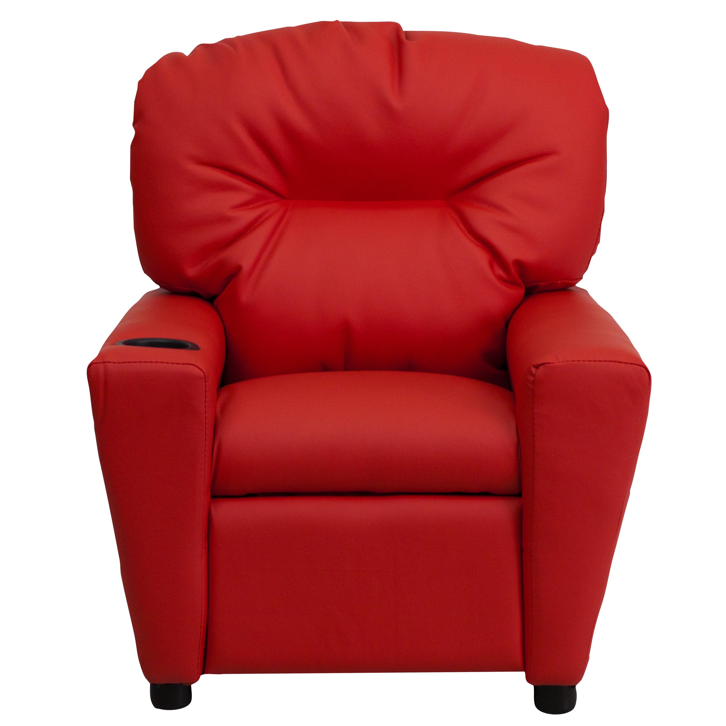 Contemporary Kids Recliner with Cup Holder