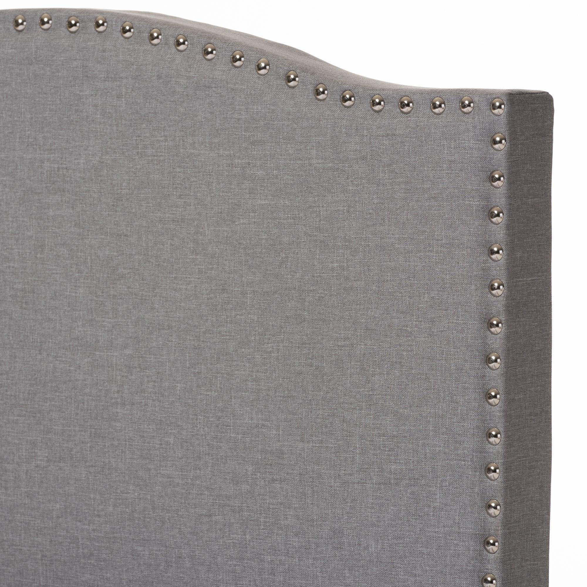 Benjamin Modern and Contemporary Fabric Upholstered Arched Bed