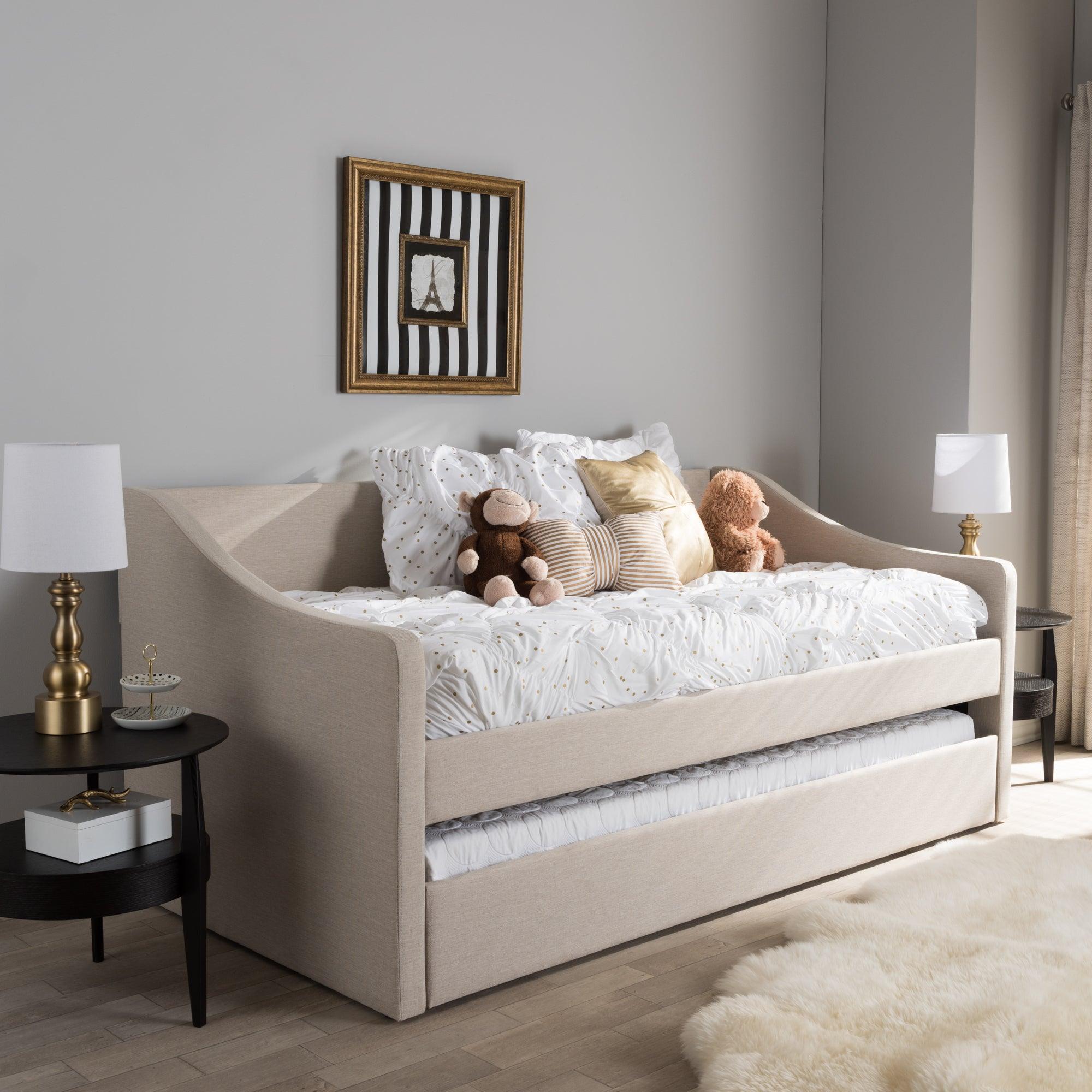 Barnstorm Modern and Contemporary Fabric Upholstered Daybed