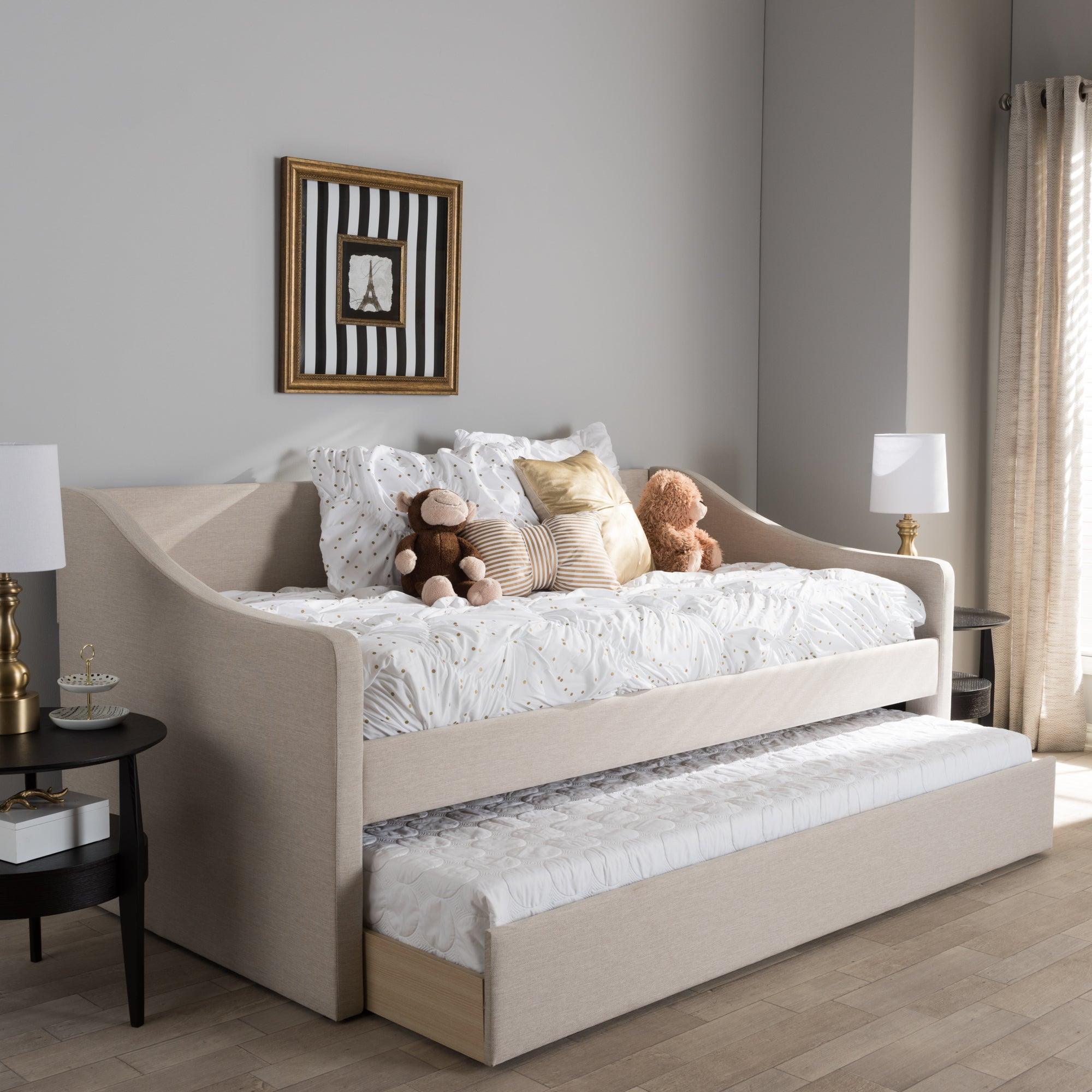 Barnstorm Modern and Contemporary Fabric Upholstered Daybed
