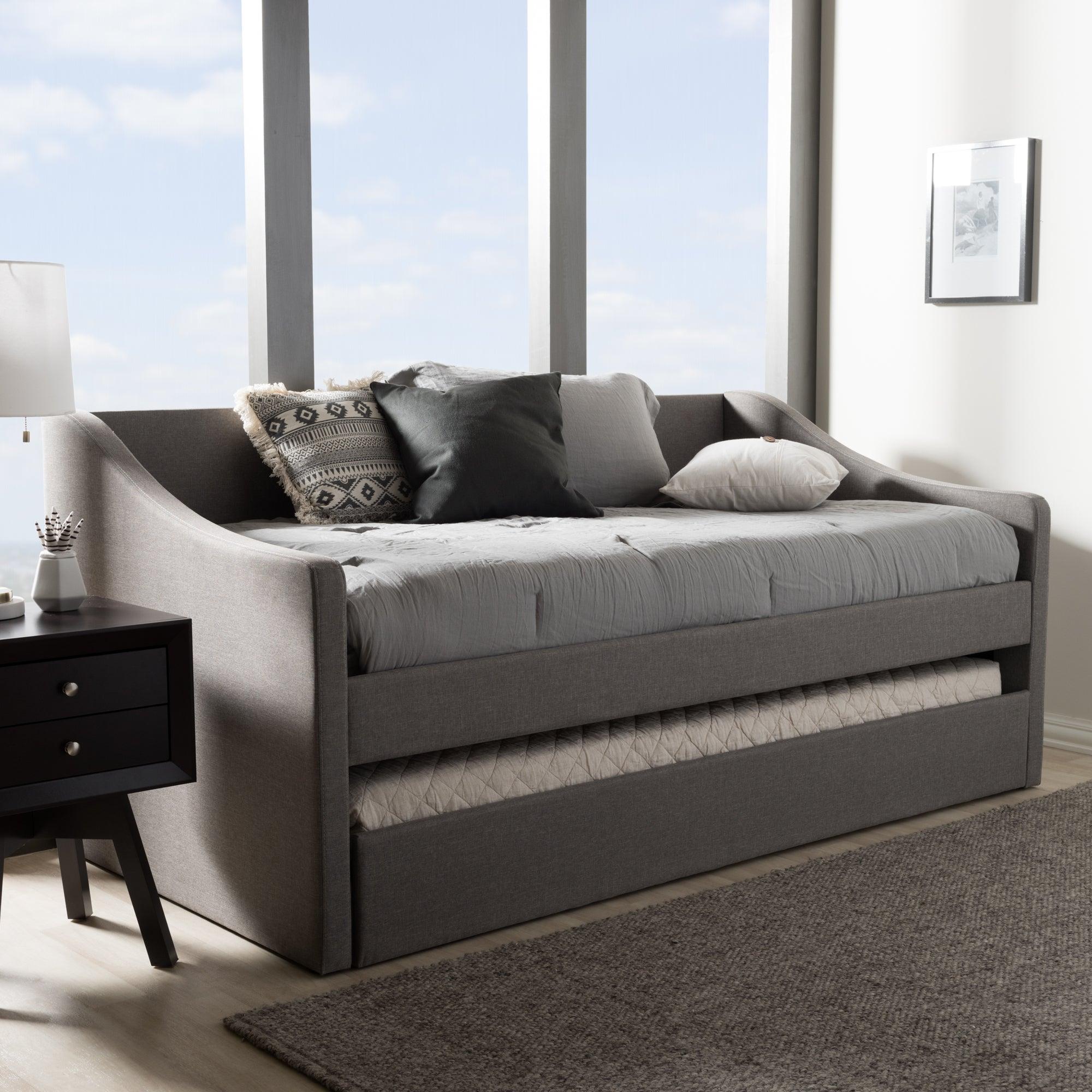 Barnstorm Modern and Contemporary Fabric Upholstered Daybed