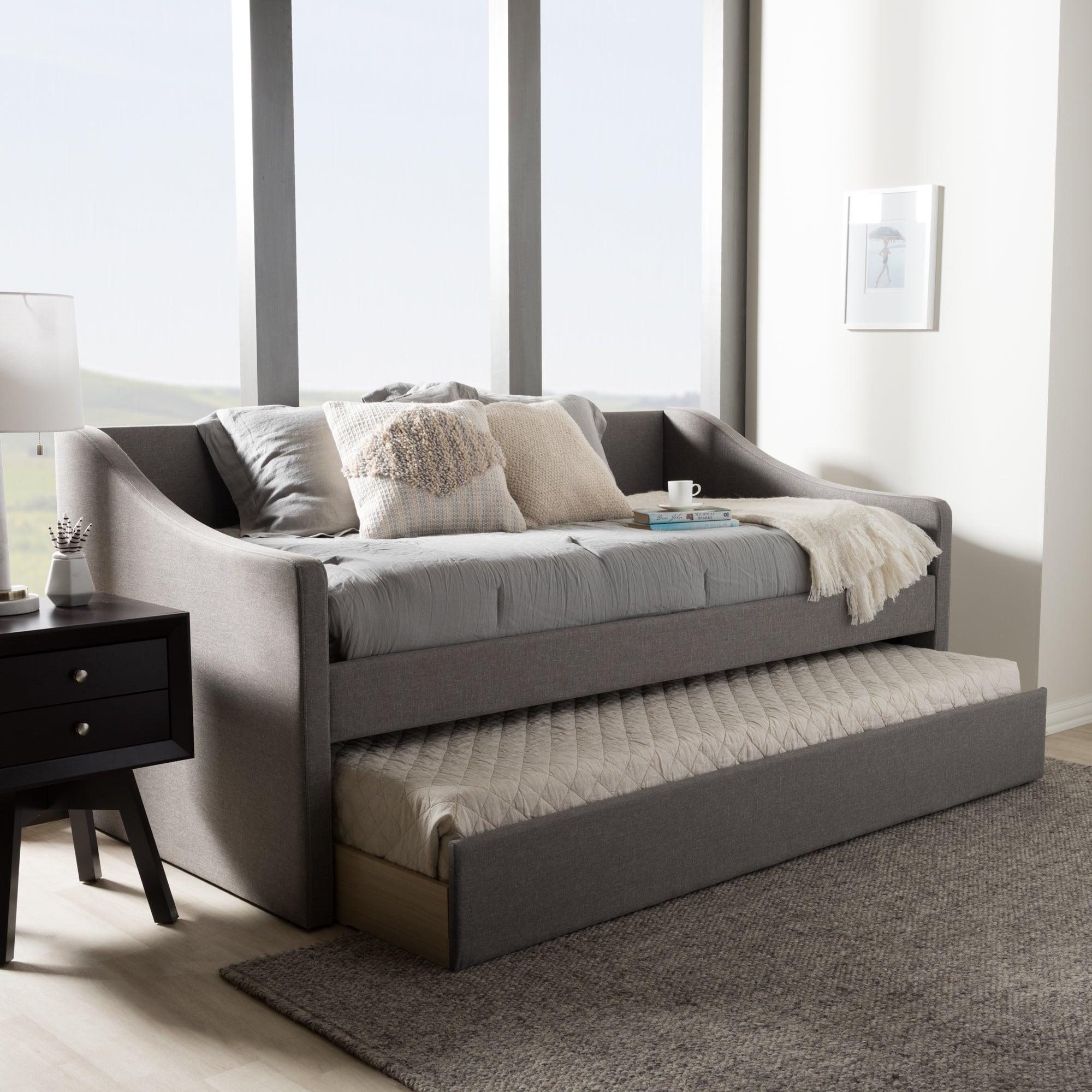 Barnstorm Modern and Contemporary Fabric Upholstered Daybed