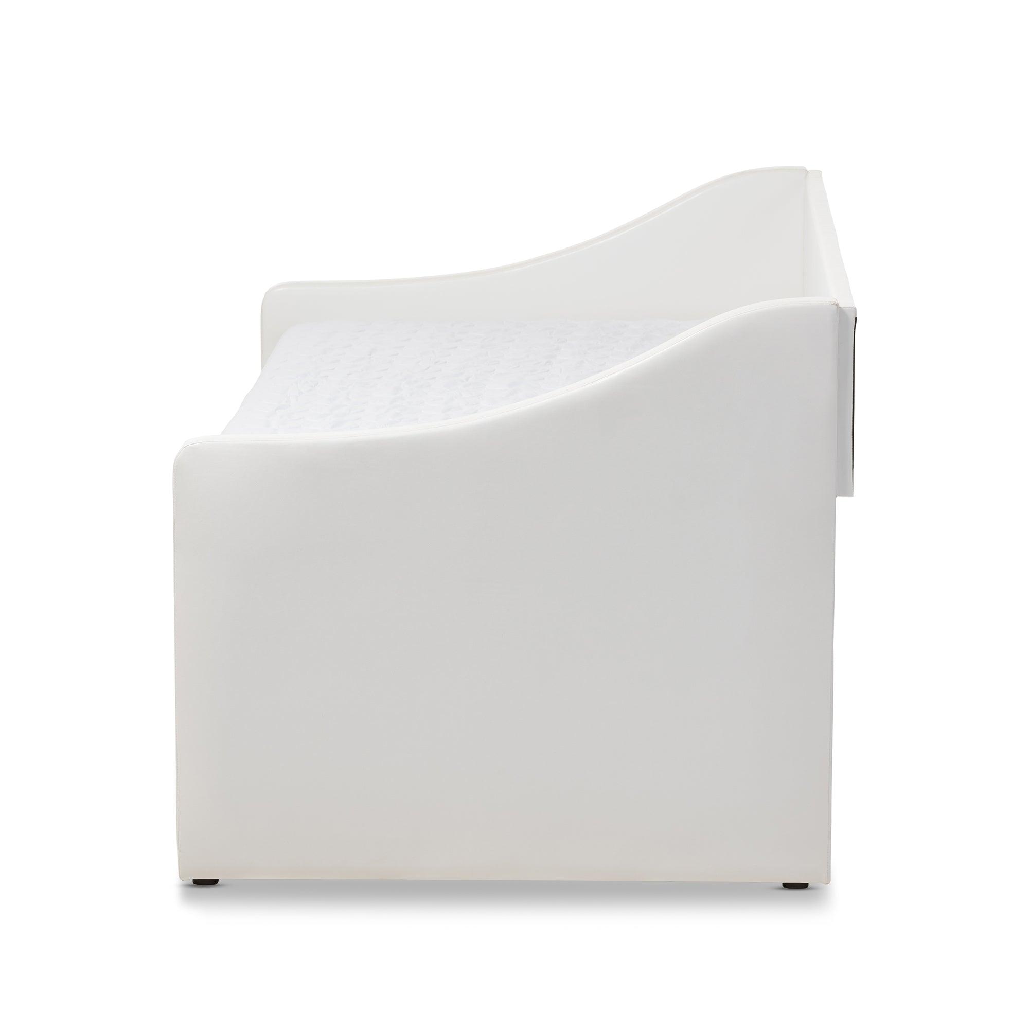 Barnstorm Modern and Contemporary Faux Leather Upholstered Daybed