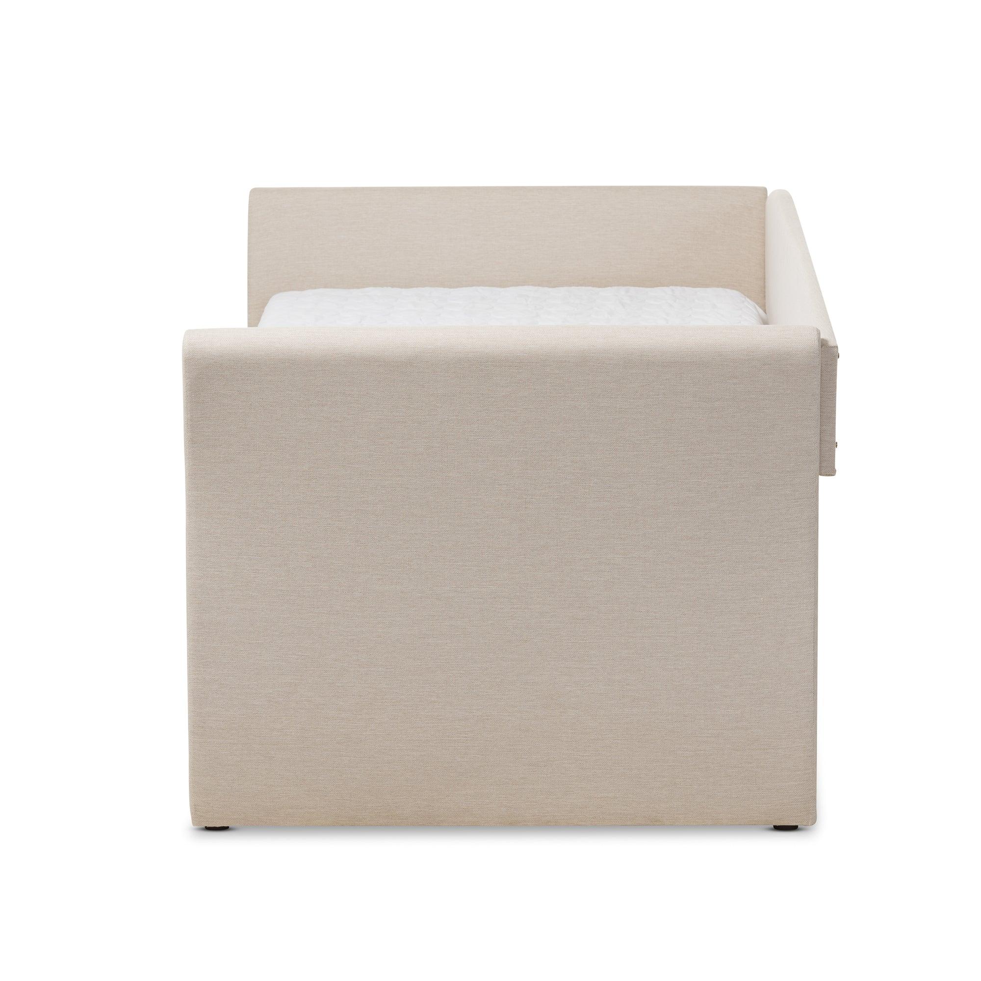 Camino Modern and Contemporary Fabric Upholstered Daybed
