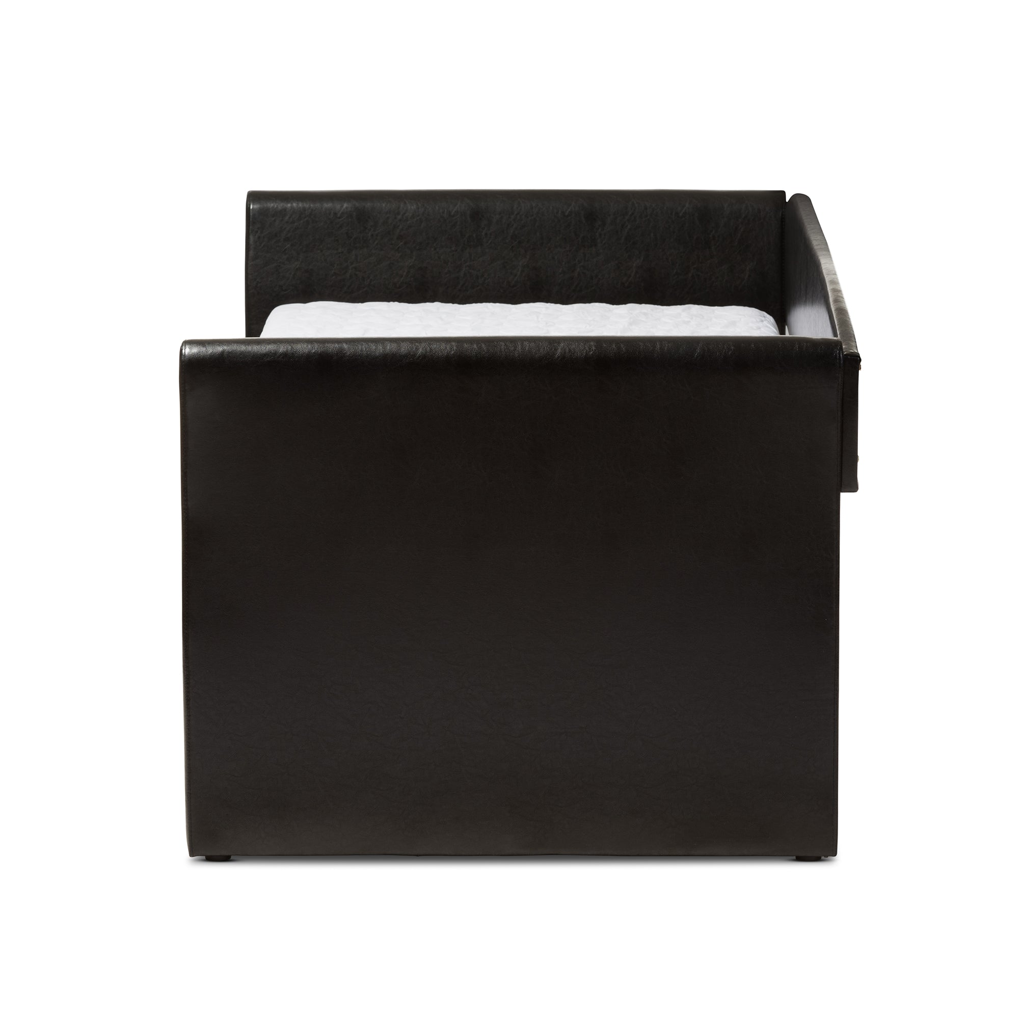 Camino Modern and Contemporary Faux Leather Upholstered Daybed