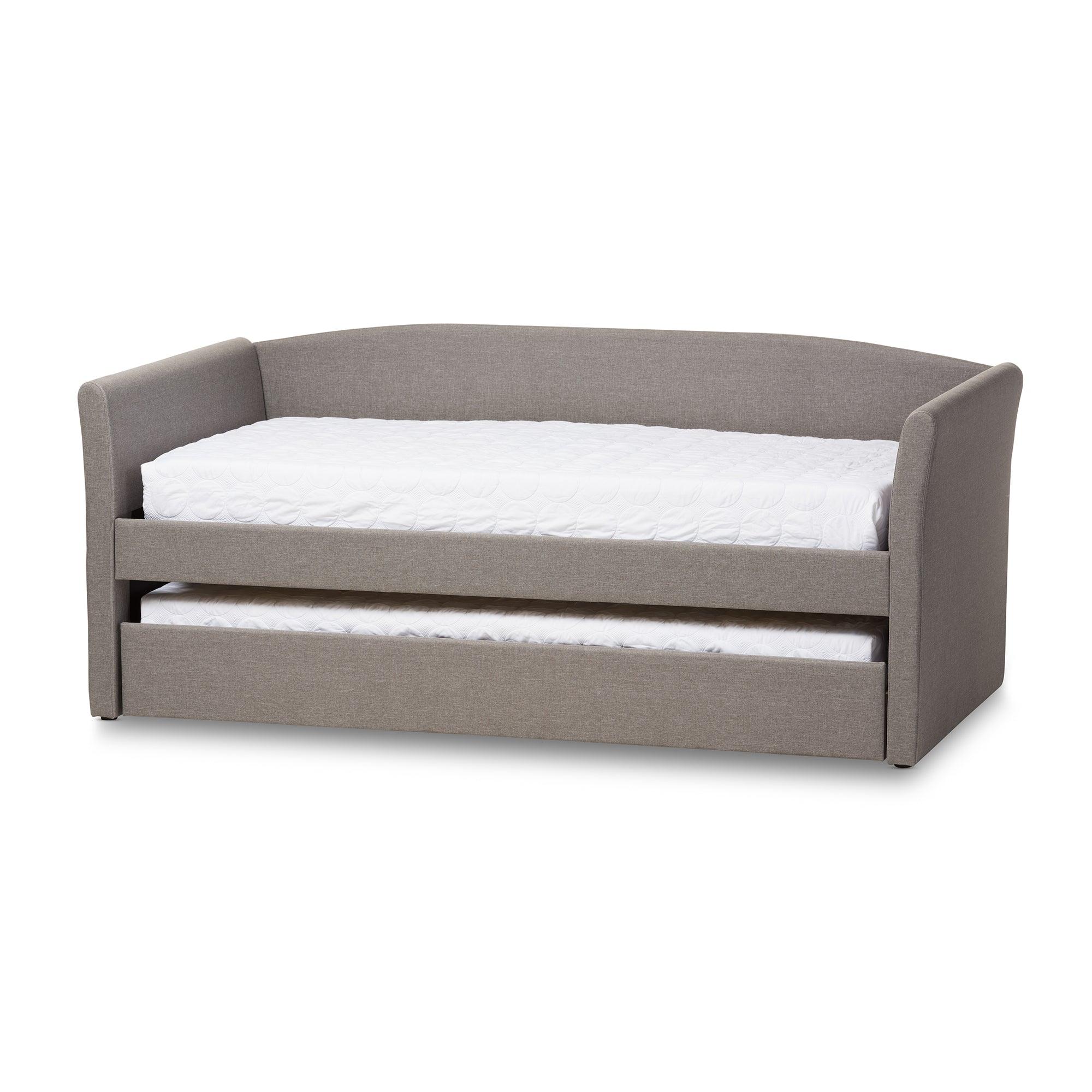 Camino Modern and Contemporary Fabric Upholstered Daybed