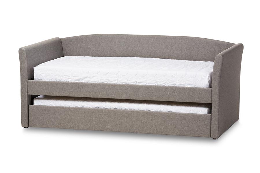 Camino Modern and Contemporary Fabric Upholstered Daybed
